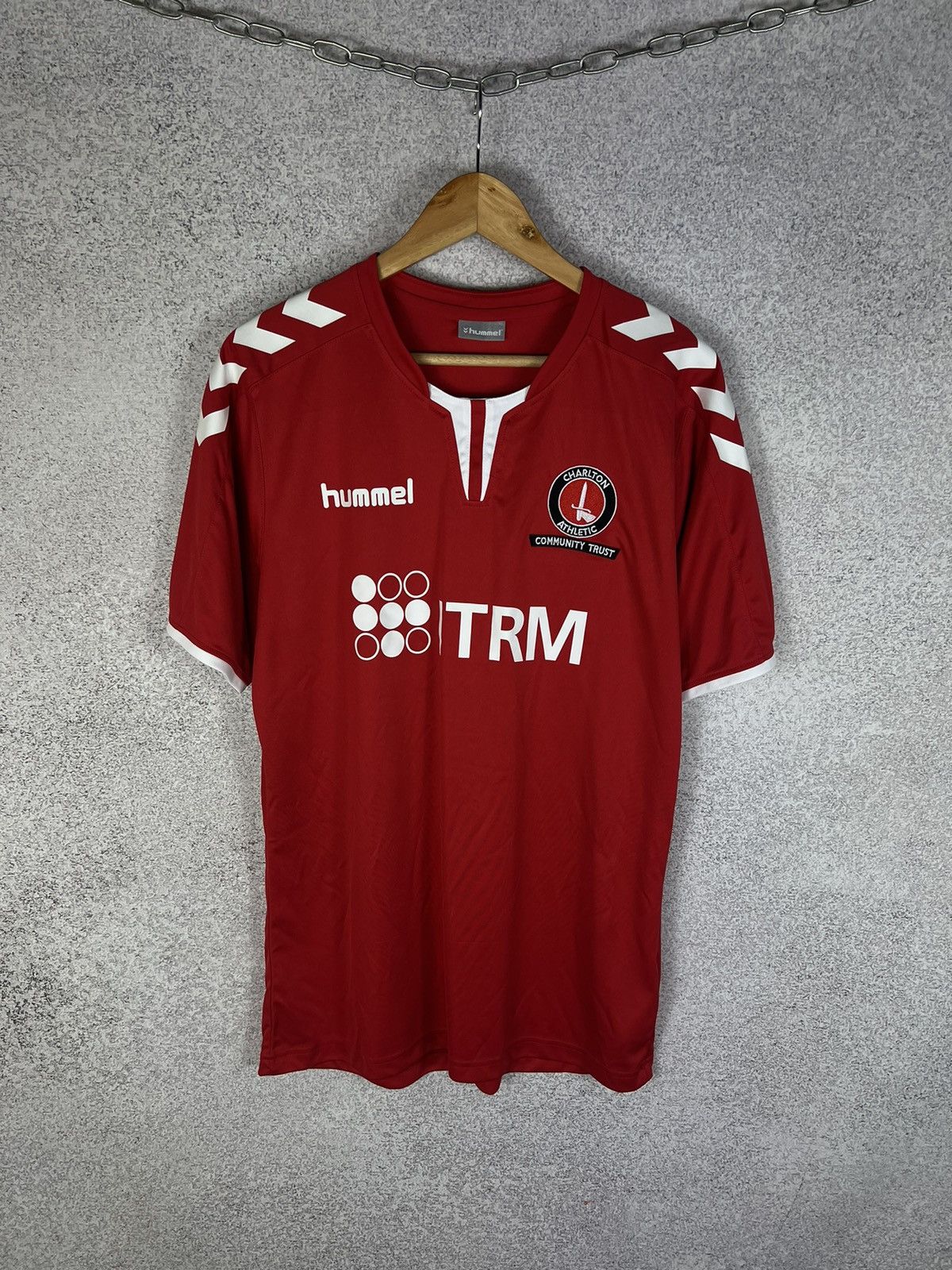 Hummel Charlton Athletic Football Jersey Soccer Shirt Hummel Size US M / EU 48-50 / 2 - 1 Thumbnail