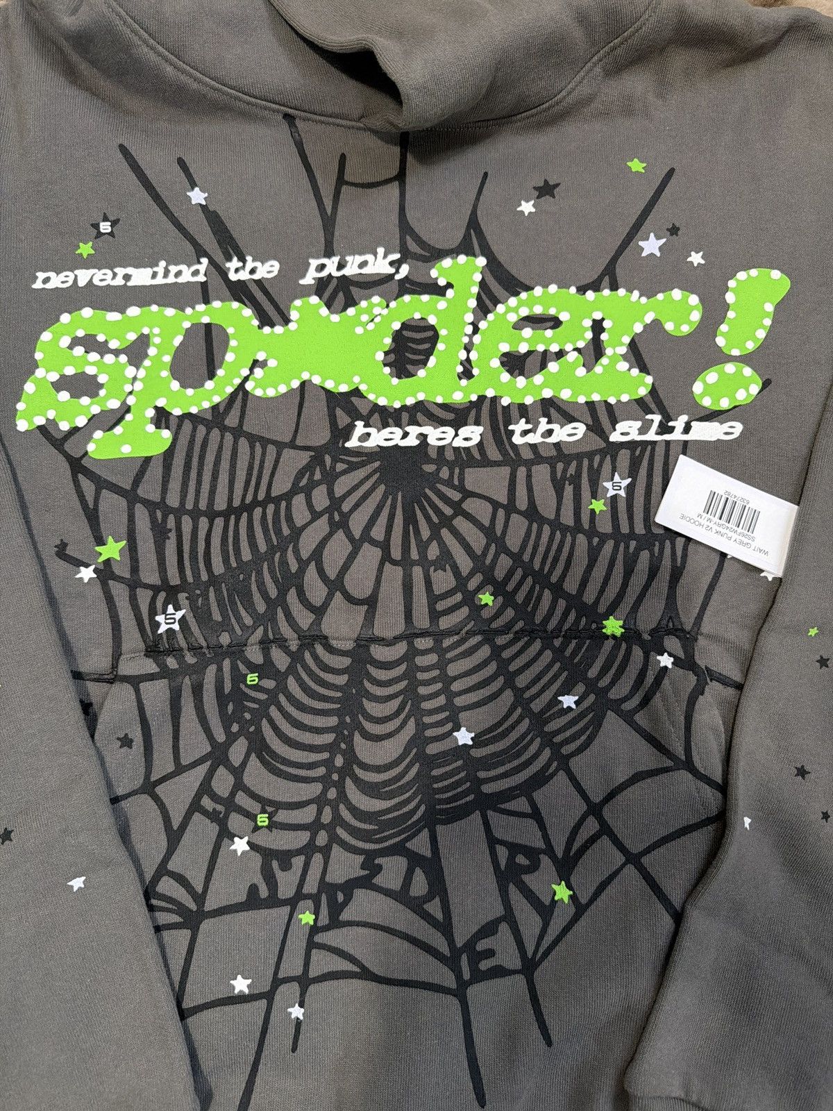 Sp5der Sp5der Punk Hoodie Size US M / EU 48-50 / 2 - 2 Thumbnail