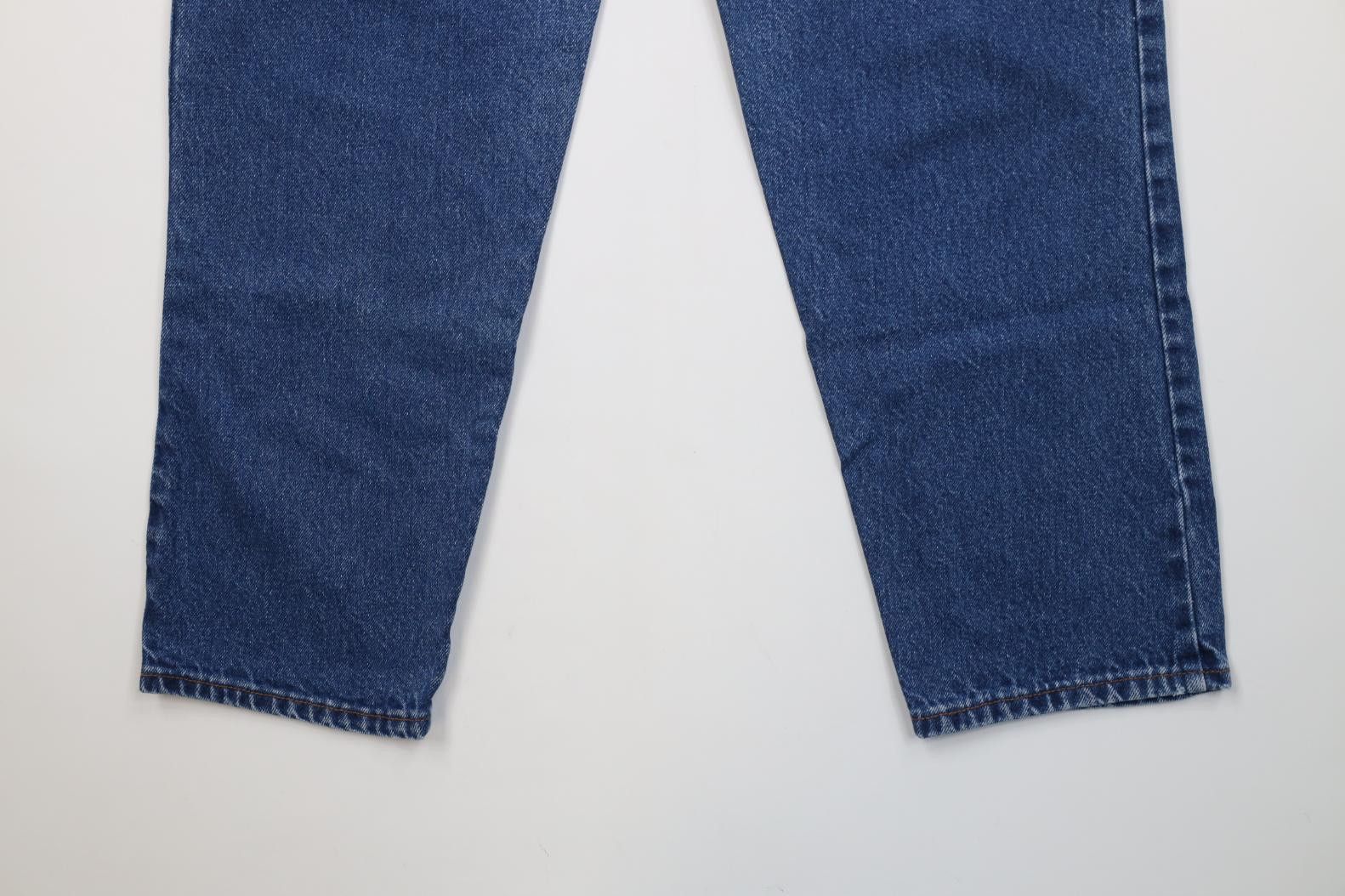Vintage Vintage 80s 90s Streetwear Relaxed Pleated Denim Jeans Blue Size 26" / US 2 / IT 38 - 12 Thumbnail