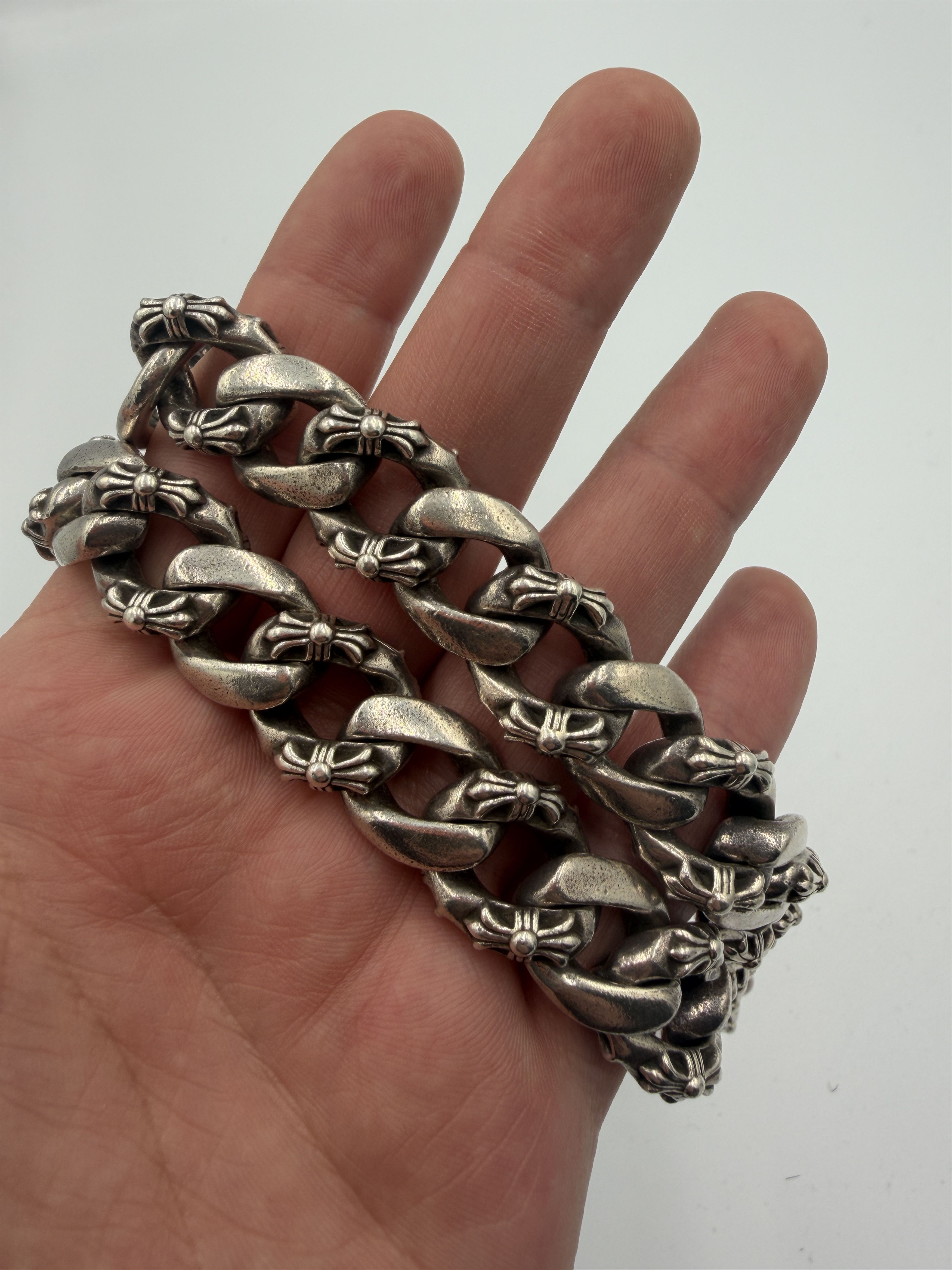 Chrome Hearts Chrome Hearts Silver Fancy Link Wallet Chain Size ONE SIZE - 9 Thumbnail