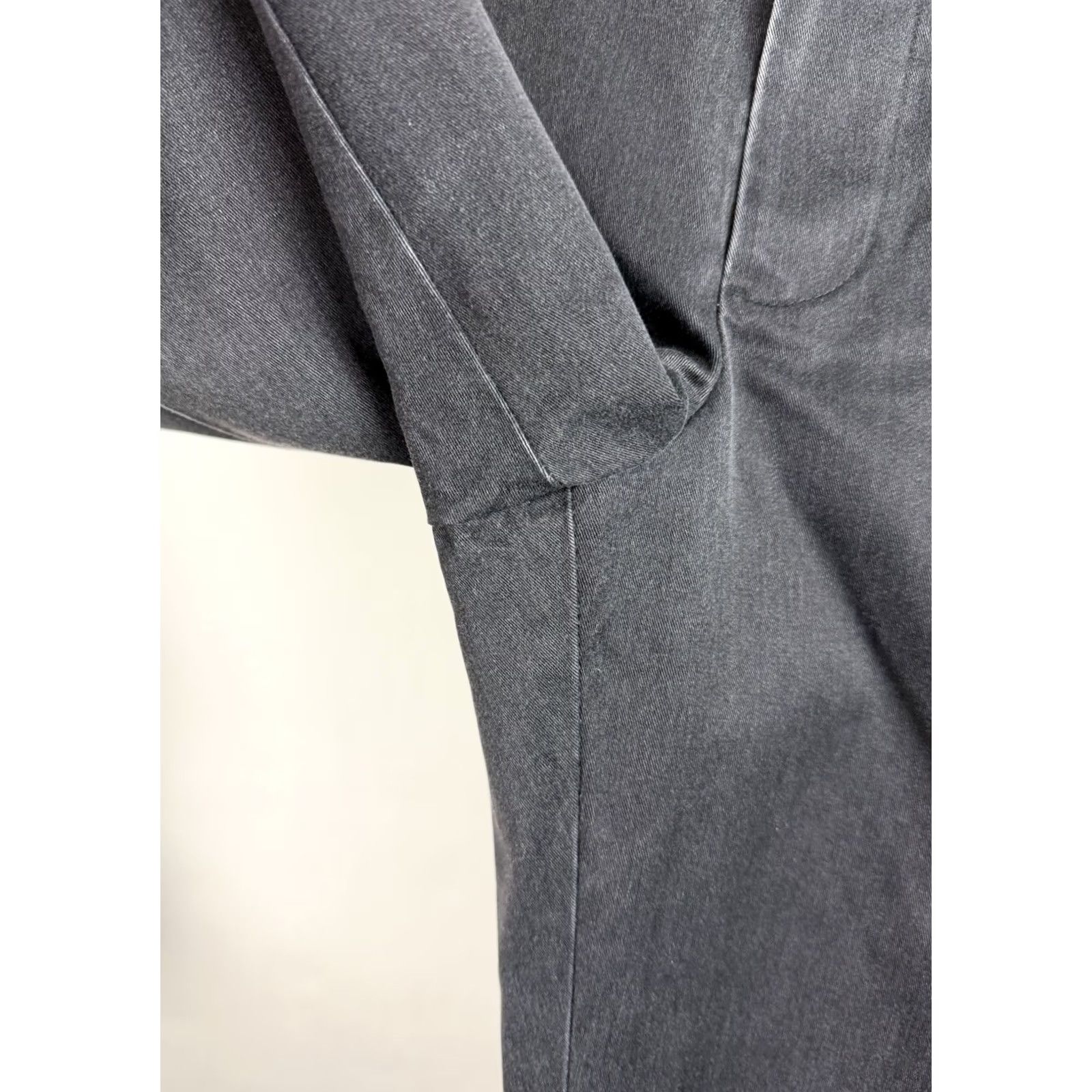 Dockers DOCKERS Mens Pants 33x26 Chino Relaxed Iron Free Khakis Gray 80s 90s City Grunge Retro casual Size US 33 - 5 Thumbnail