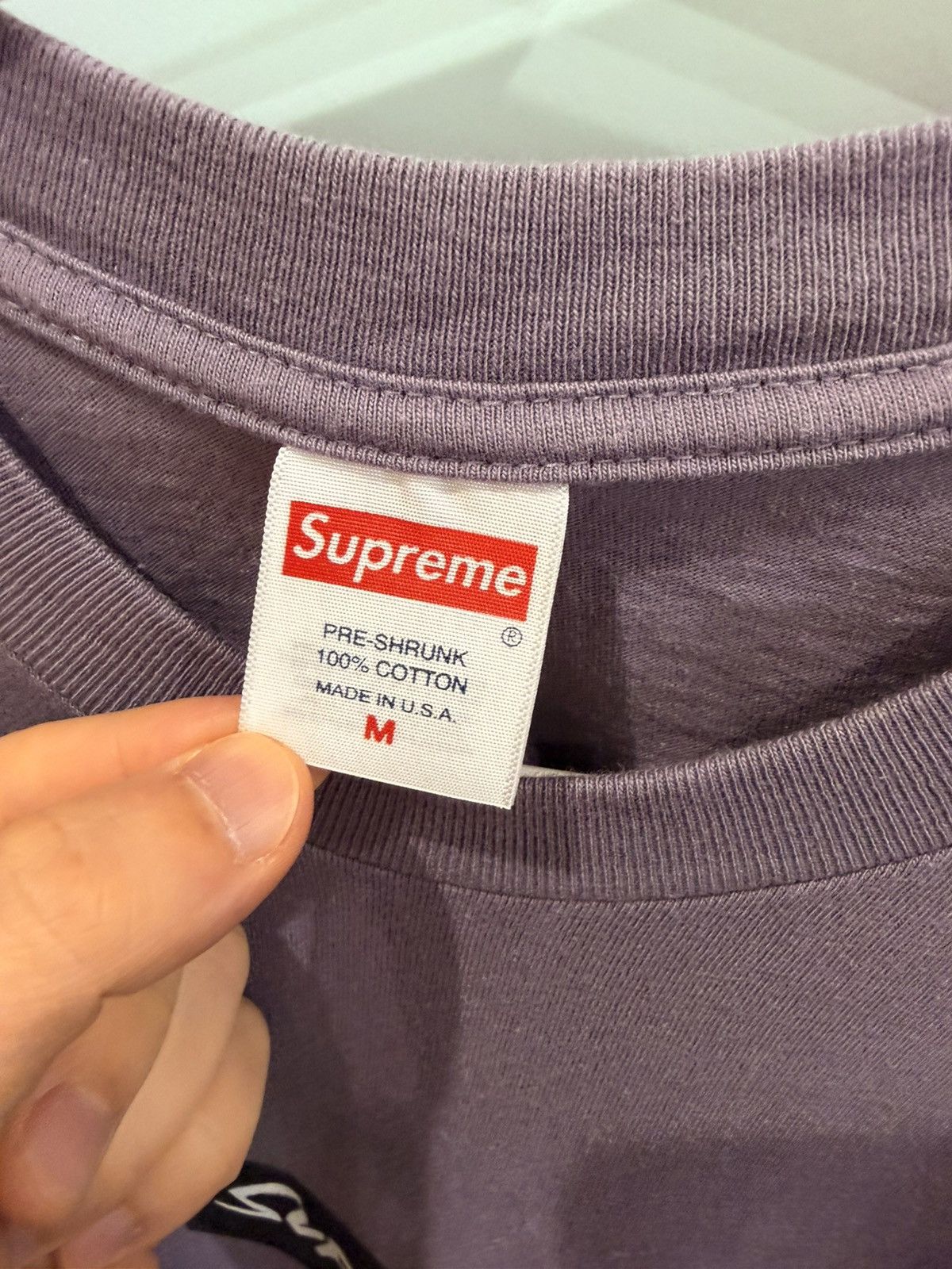Supreme Supreme Logo Tee Size M Size US M / EU 48-50 / 2 - 3 Thumbnail