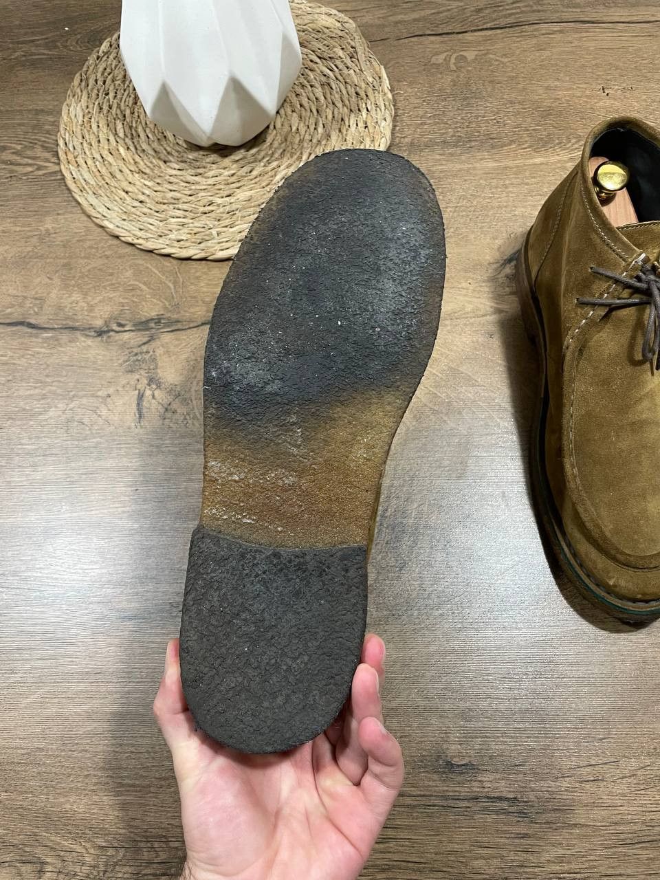 Other UIt Ormeda hand made italy mens suede ancle boots Size US 11 / EU 44 - 13 Thumbnail
