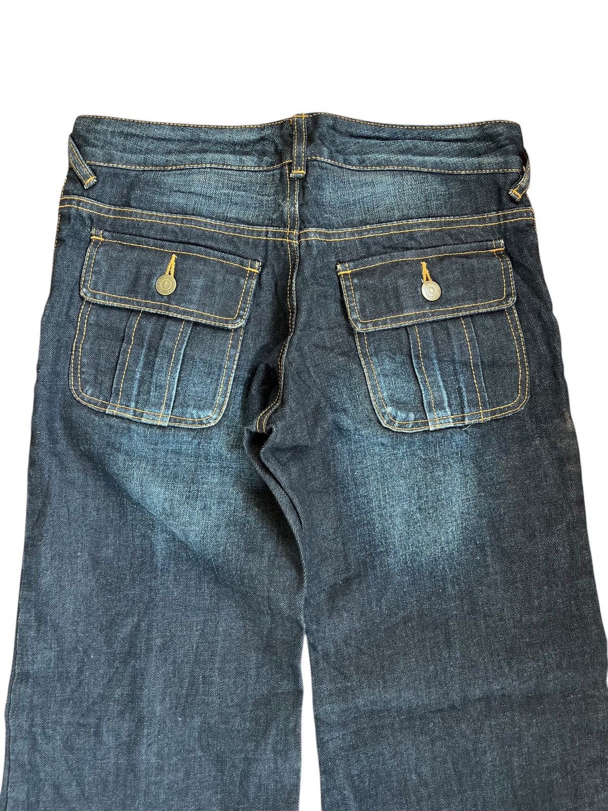 Tornado Mart Tornado Mart Femme wide leg flare jeans Size 29" - 10 Thumbnail
