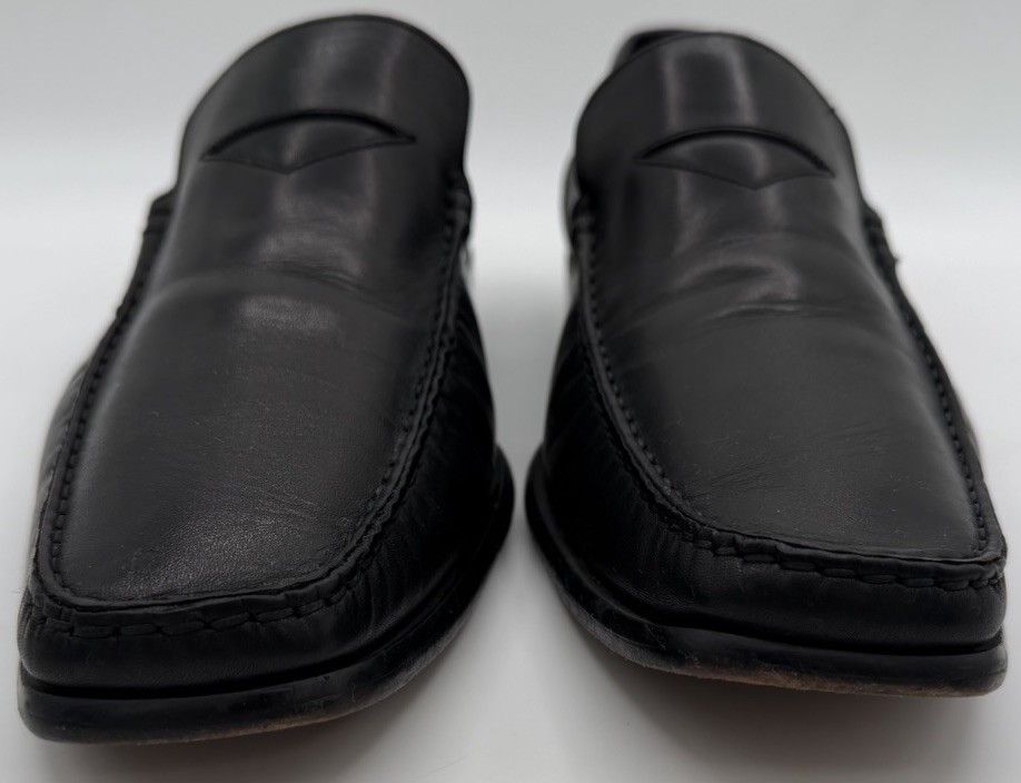 To Boot New York Adam Derrick Loafers Black Leather Sz 10.5
