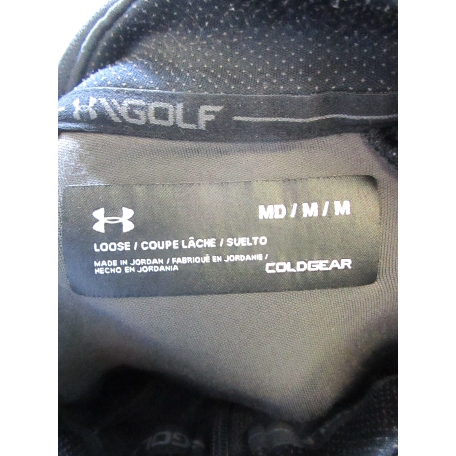 Under Armour Under Armour Jacket Mens M Black ColdGear Quarter Zip Size US M / EU 48-50 / 2 - 3 Thumbnail