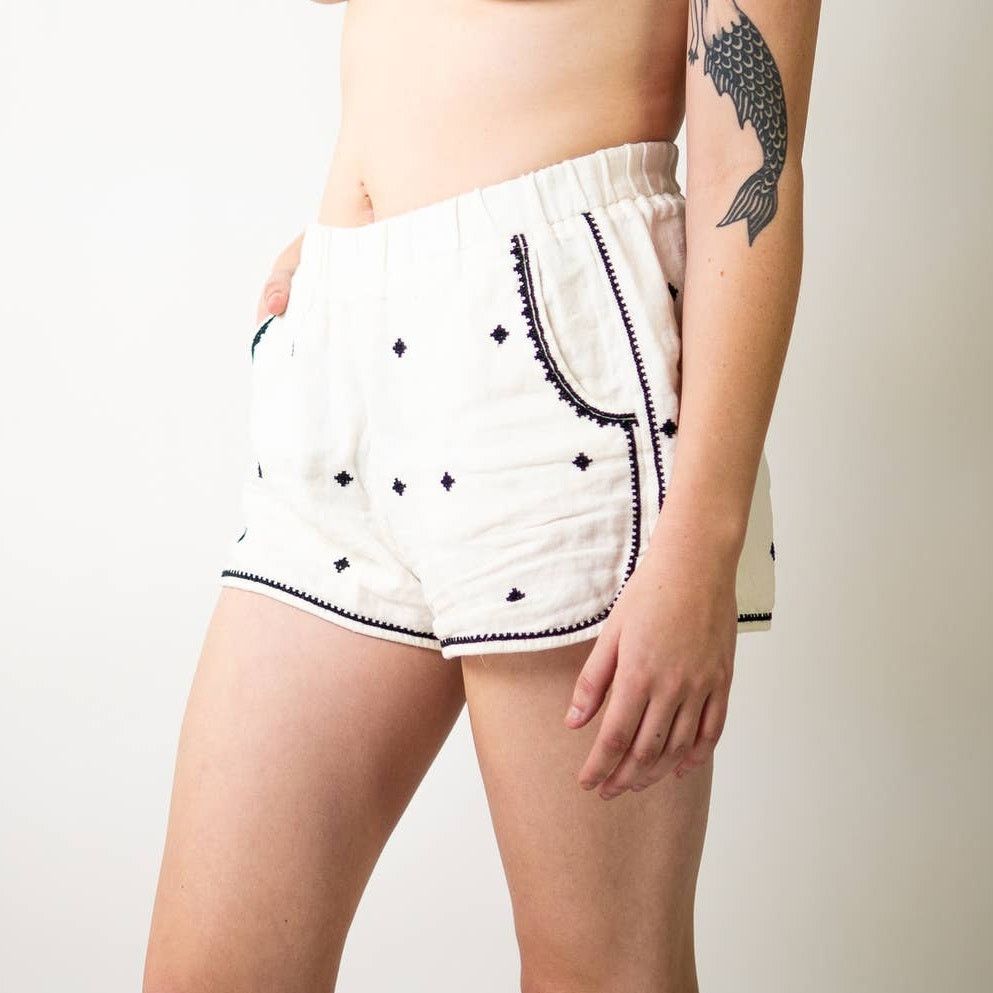 Madewell Madewell White Shorts Size 29" - 3 Thumbnail