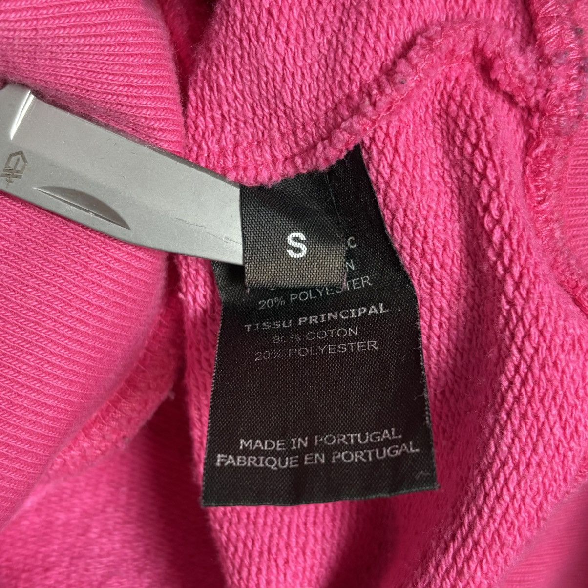Vetements Pink Vetements Big Logo Hoodie Size S Size US S / EU 44-46 / 1 - 7 Thumbnail