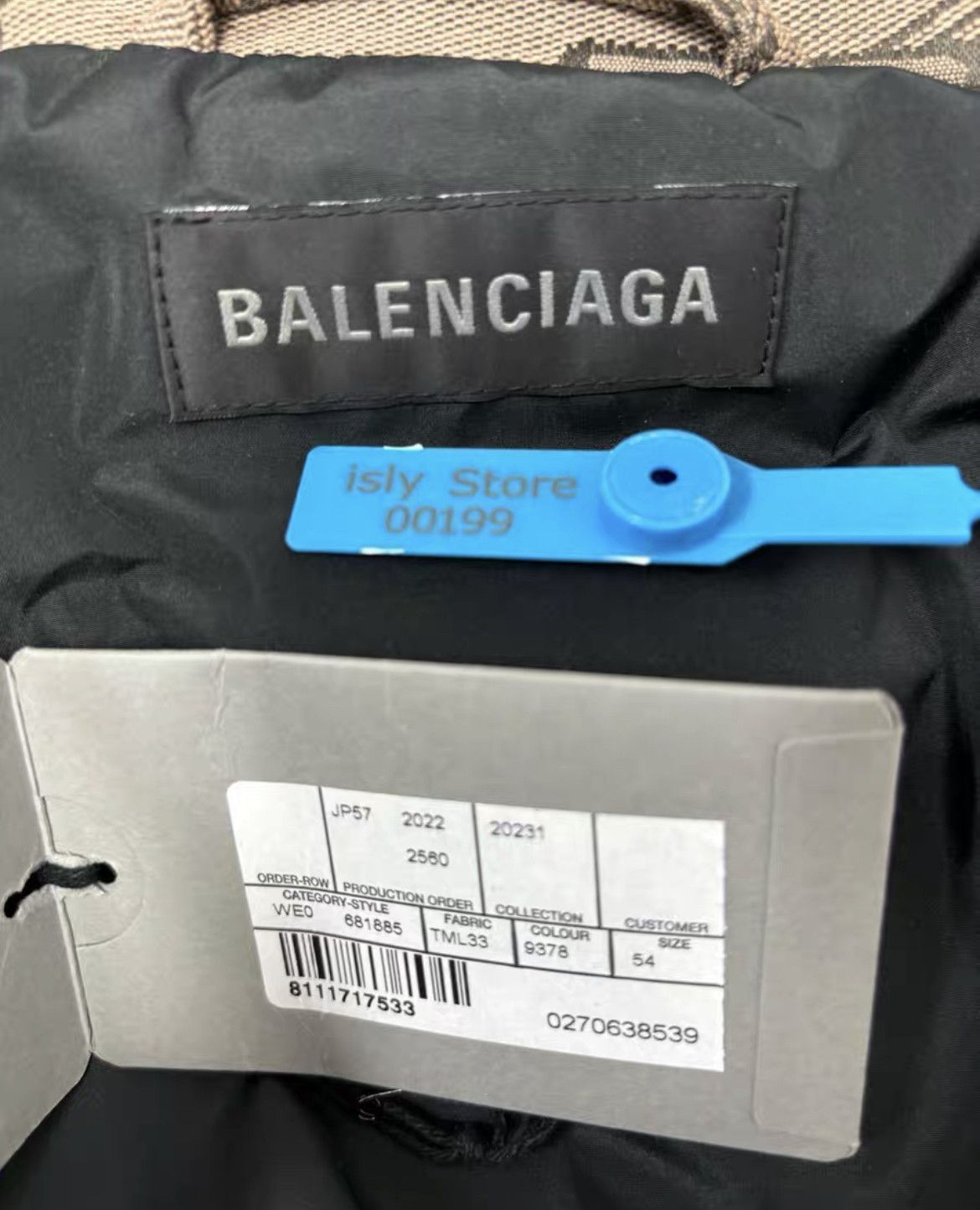 Balenciaga Balenciaga Printed Cotton Jacket Size US L / EU 52-54 / 3 - 3 Thumbnail