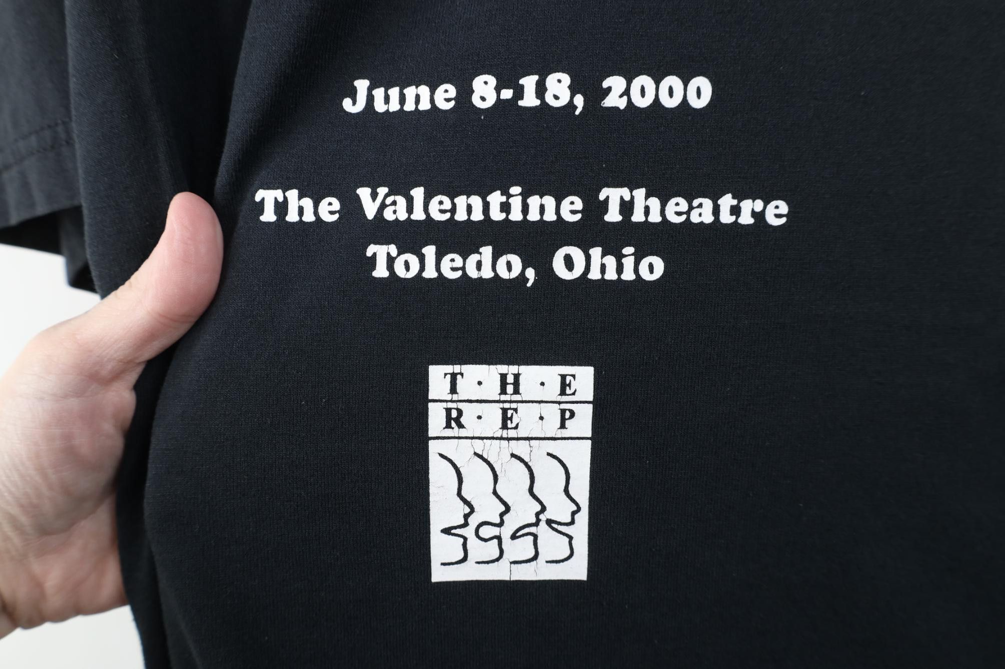 Vintage Vintage Y2K 2000 Crazy For You Musical Play T-Shirt Black Size US XXL / EU 58 / 5 - 5 Thumbnail