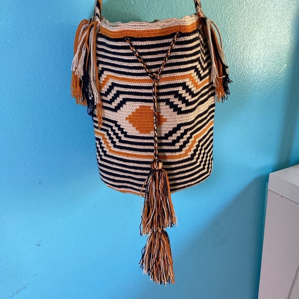 Other Wayuu Mochila Bag Bucket Purse Size ONE SIZE - 6 Thumbnail