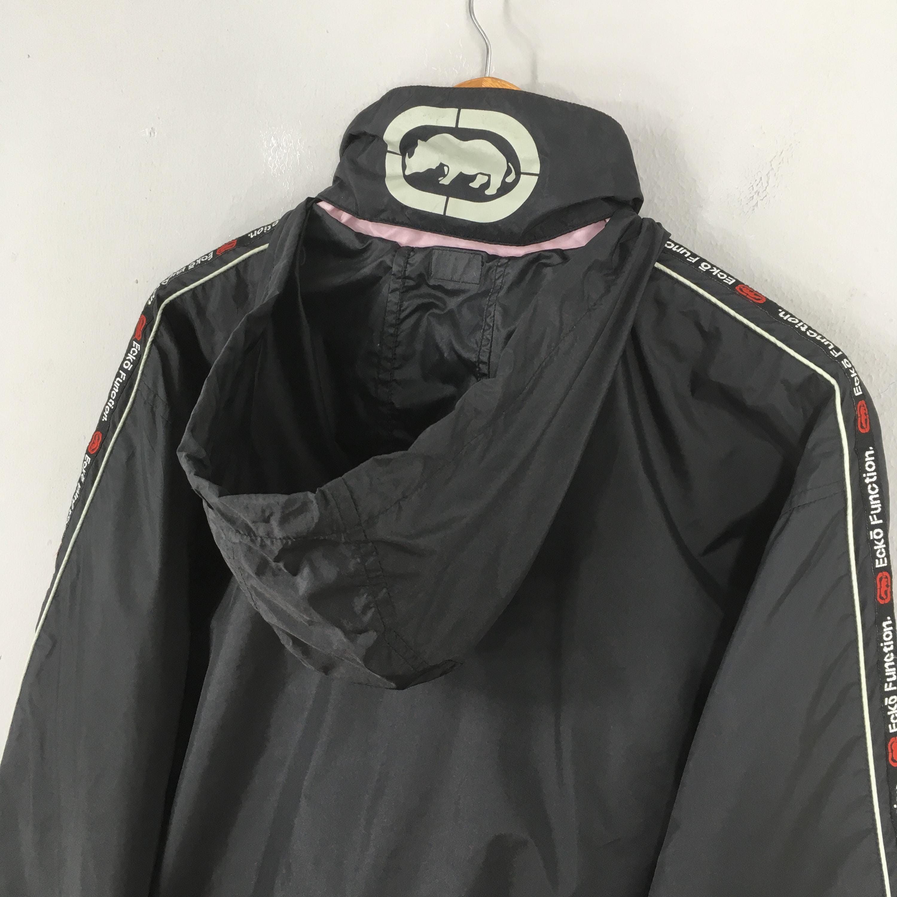 Ecko Unltd. Vintage Y2K Ecko Function Windbreaker Hoodie Jacket Medium Size US M / EU 48-50 / 2 - 9 Thumbnail