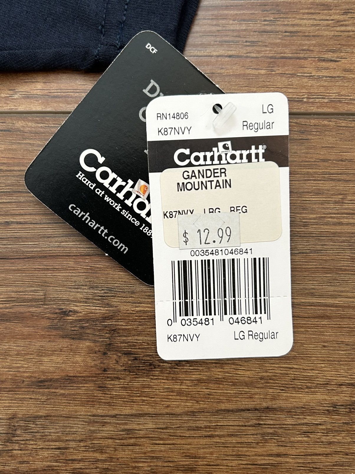 Carhartt 2-for-1 Deadstock Carhartt Short Sleeve Work Shirts Size US L / EU 52-54 / 3 - 8 Thumbnail