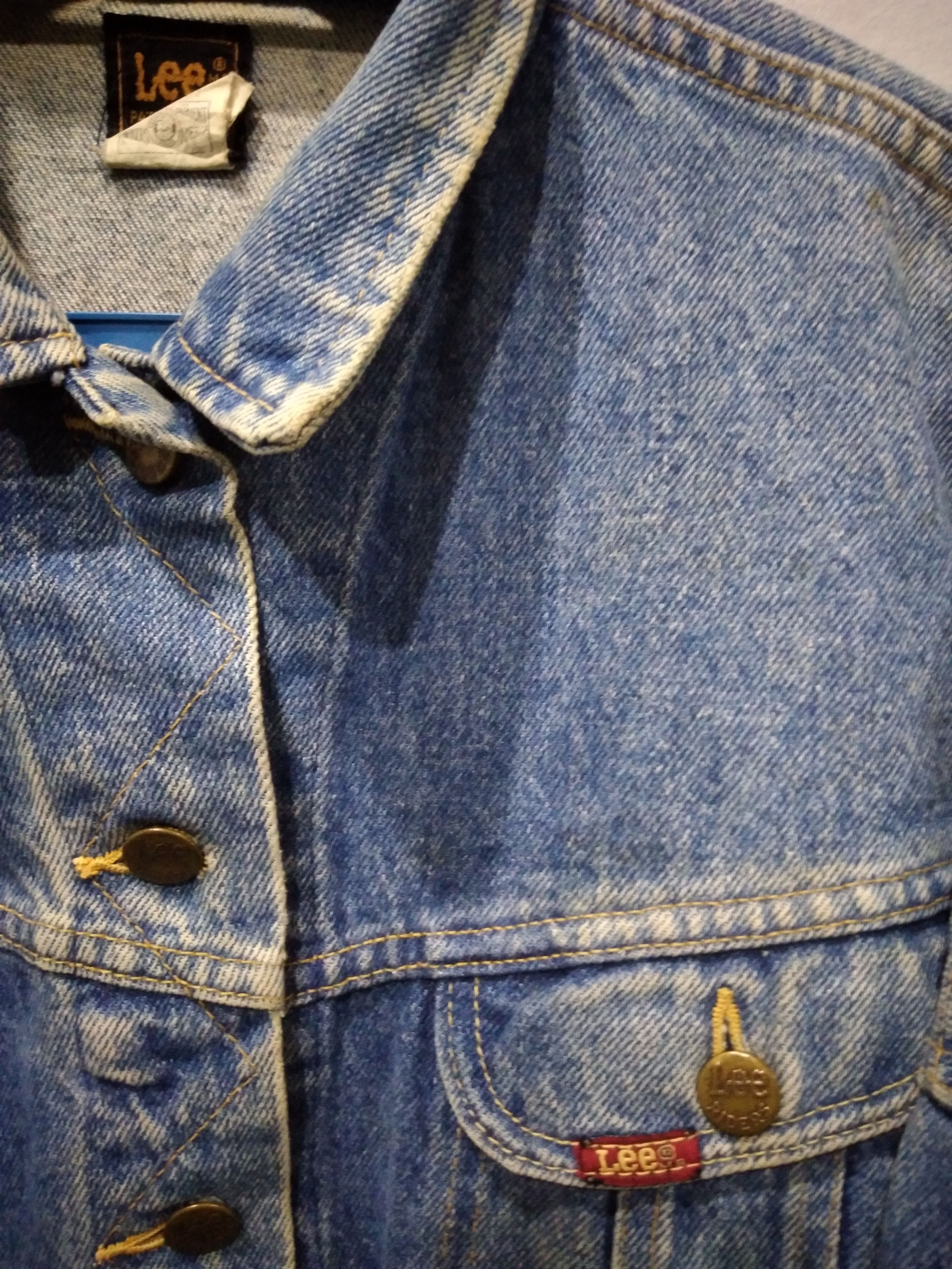 Lee Vintage 90s Lee Riders Made In USA Classic Cutting Trucker Size US S / EU 44-46 / 1 - 6 Thumbnail