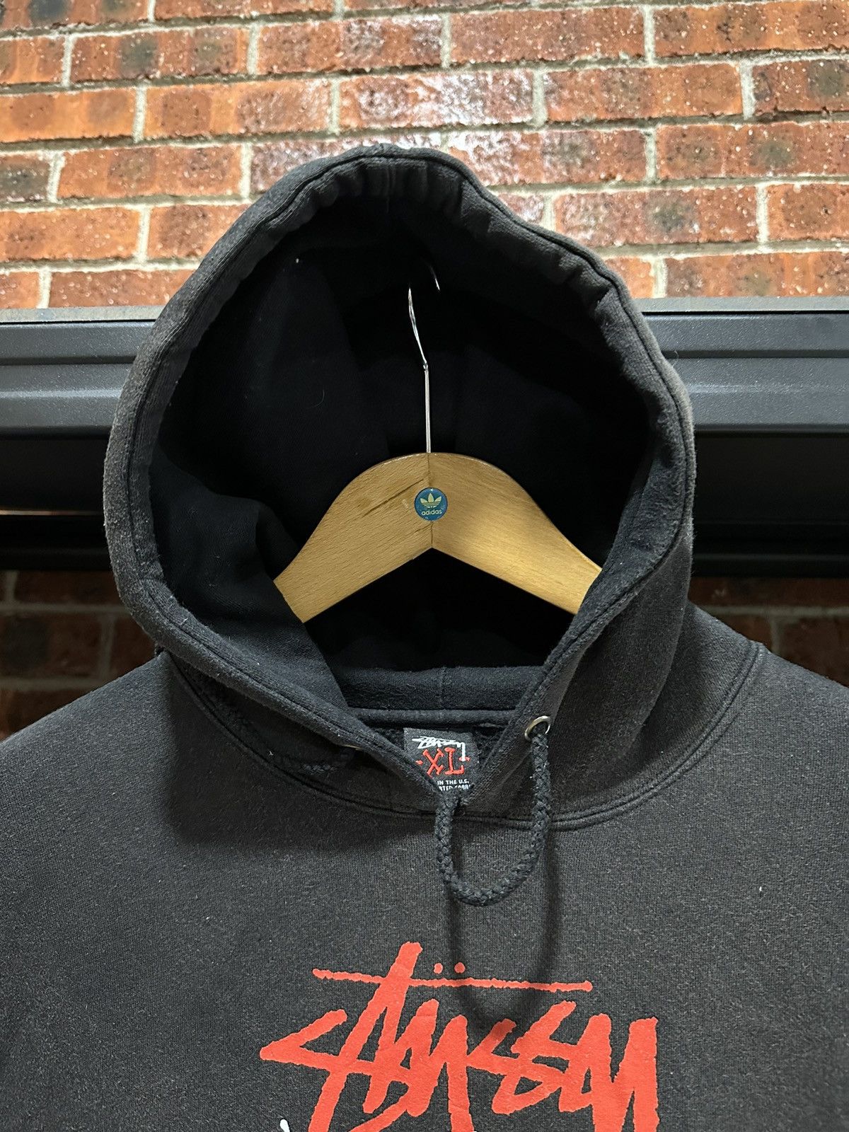Stussy × Vintage Vintage Stussy Skateboard Sun Faded Hoodie Size US XL / EU 56 / 4 - 10 Thumbnail