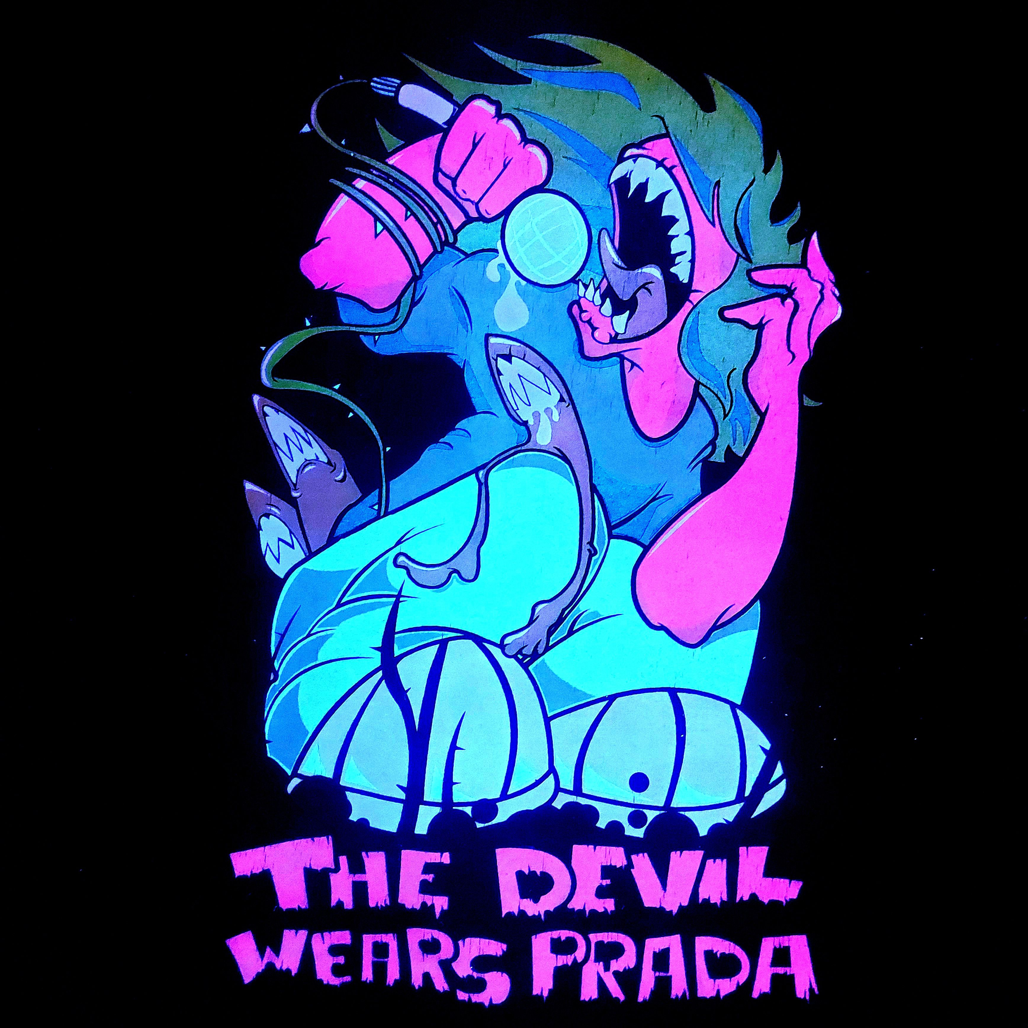 Band Tees VTG The Devil Wears Prada Band Ferret Music MySpace Era TEE Size US L / EU 52-54 / 3 - 5 Thumbnail