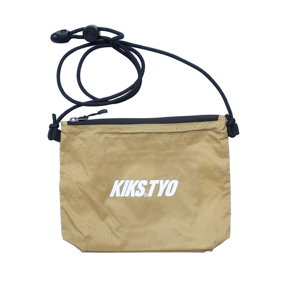 KIKS TYO KIKS TYO Logo Shoulder Bag Sacoche Beige Size ONE SIZE - 1 Preview