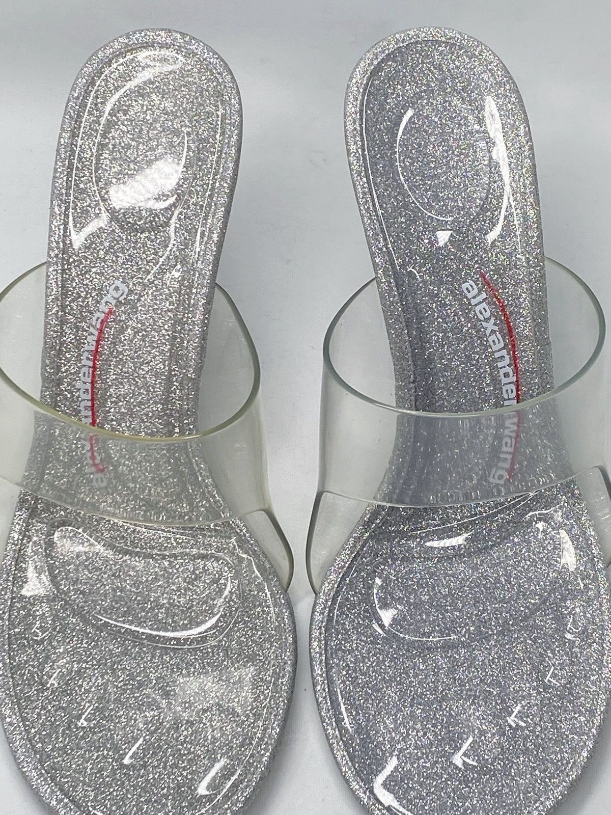 Alexander Wang Alexander Wang Glitter Stiletto Sandals size 40 Size US 10 / IT 40 - 6 Thumbnail
