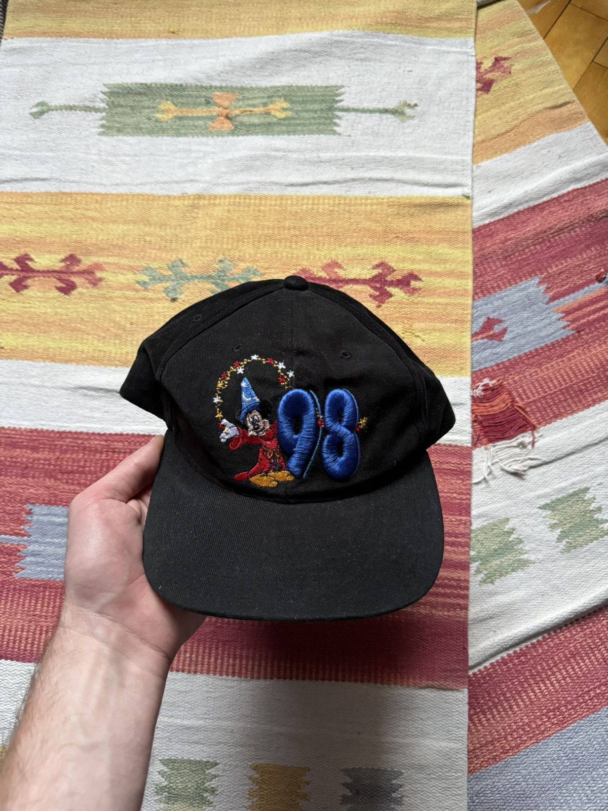 Disney Vintage 90’s 1998 Disney World Mickey Mouse Hat Size ONE SIZE - 2 Thumbnail