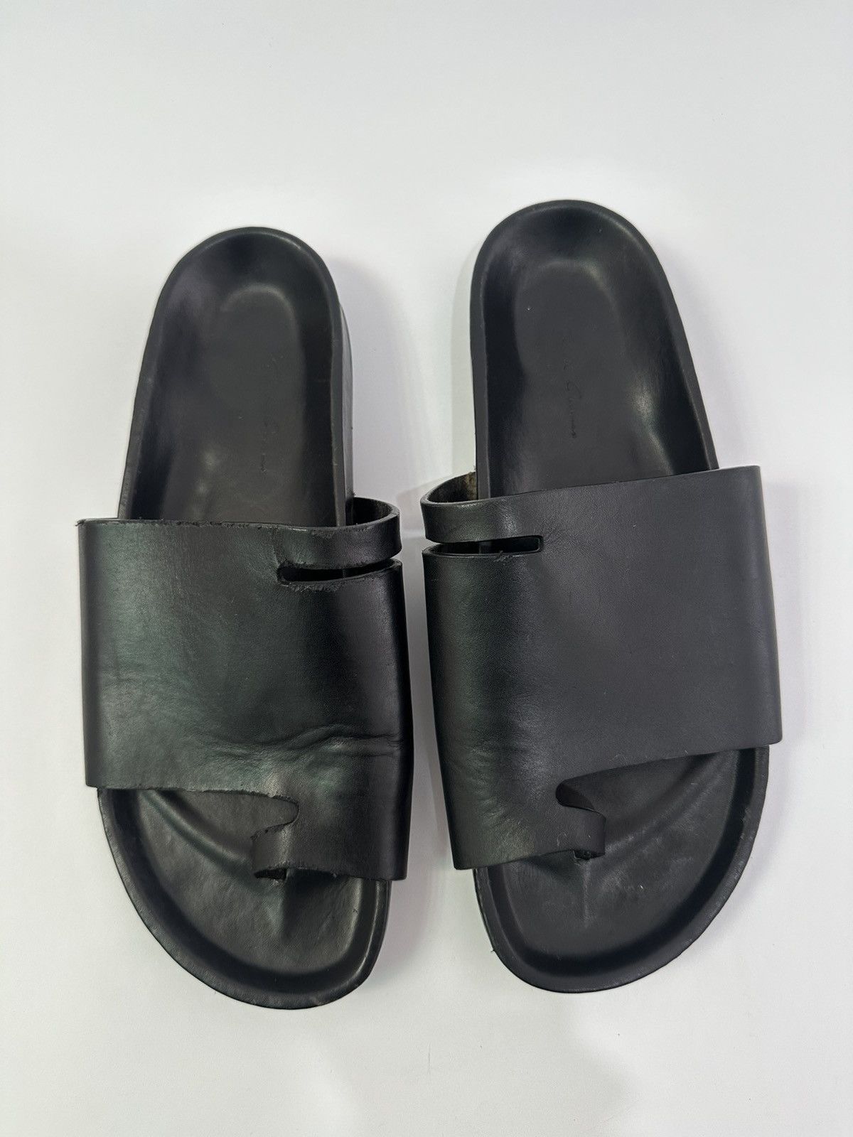 Rick Owens Rick owens leather sandals Size US 10 / EU 43 - 1 Thumbnail