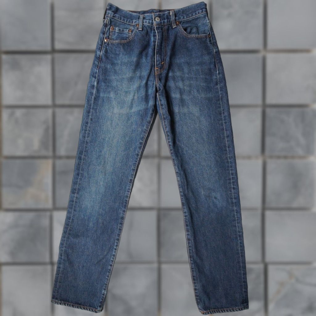 Levi's VINTAGE Levi's Jeans Mens 28x34 Blue Denim Pants Big E Selvedge Japan J22 Talon Size US 28 / EU 44 - 1 Thumbnail