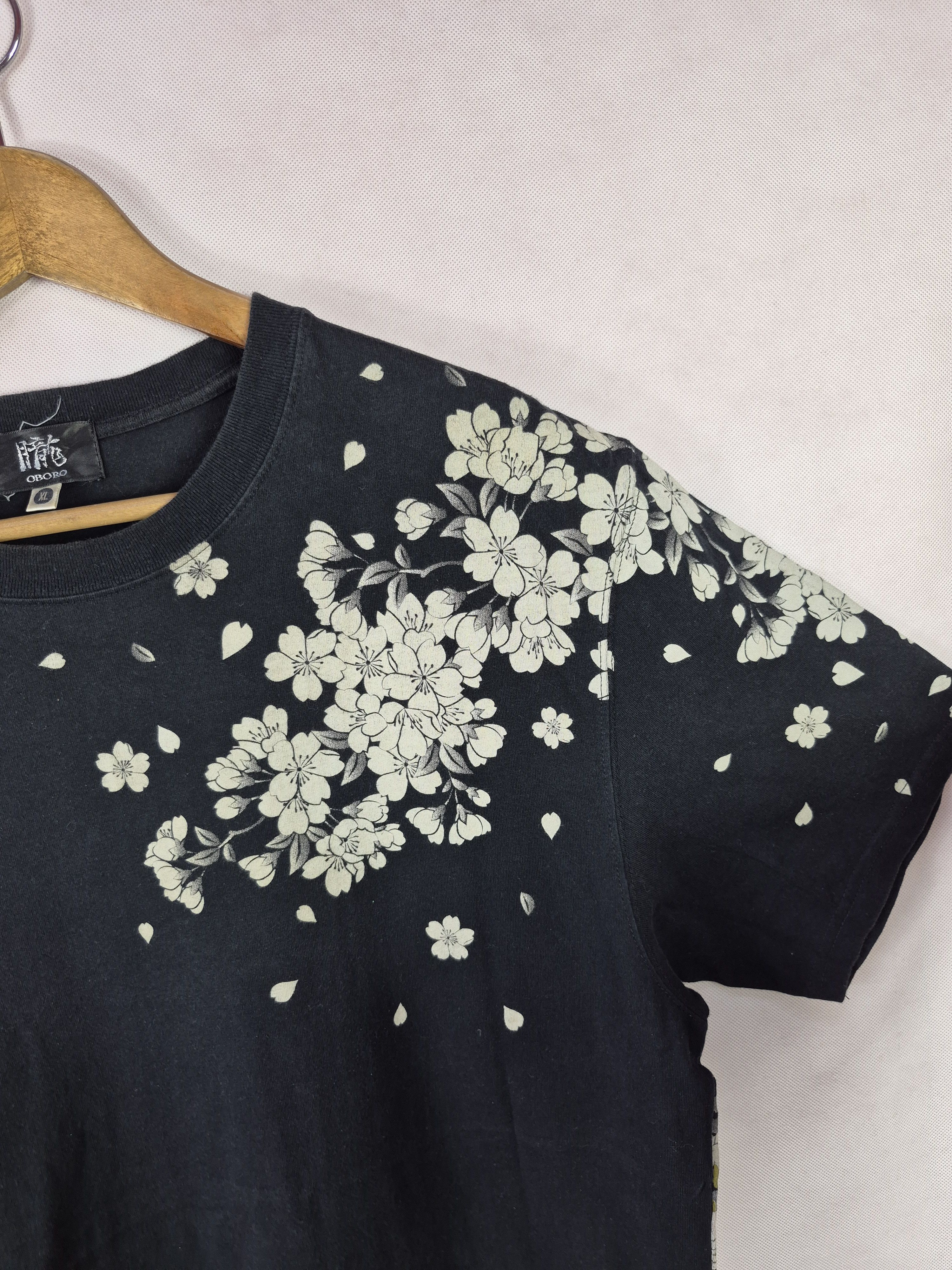Japanese Brand 🔥 Oboro Nagaya Ltd Japanese Tradition Motives Tee Sukajan Size US L / EU 52-54 / 3 - 6 Thumbnail