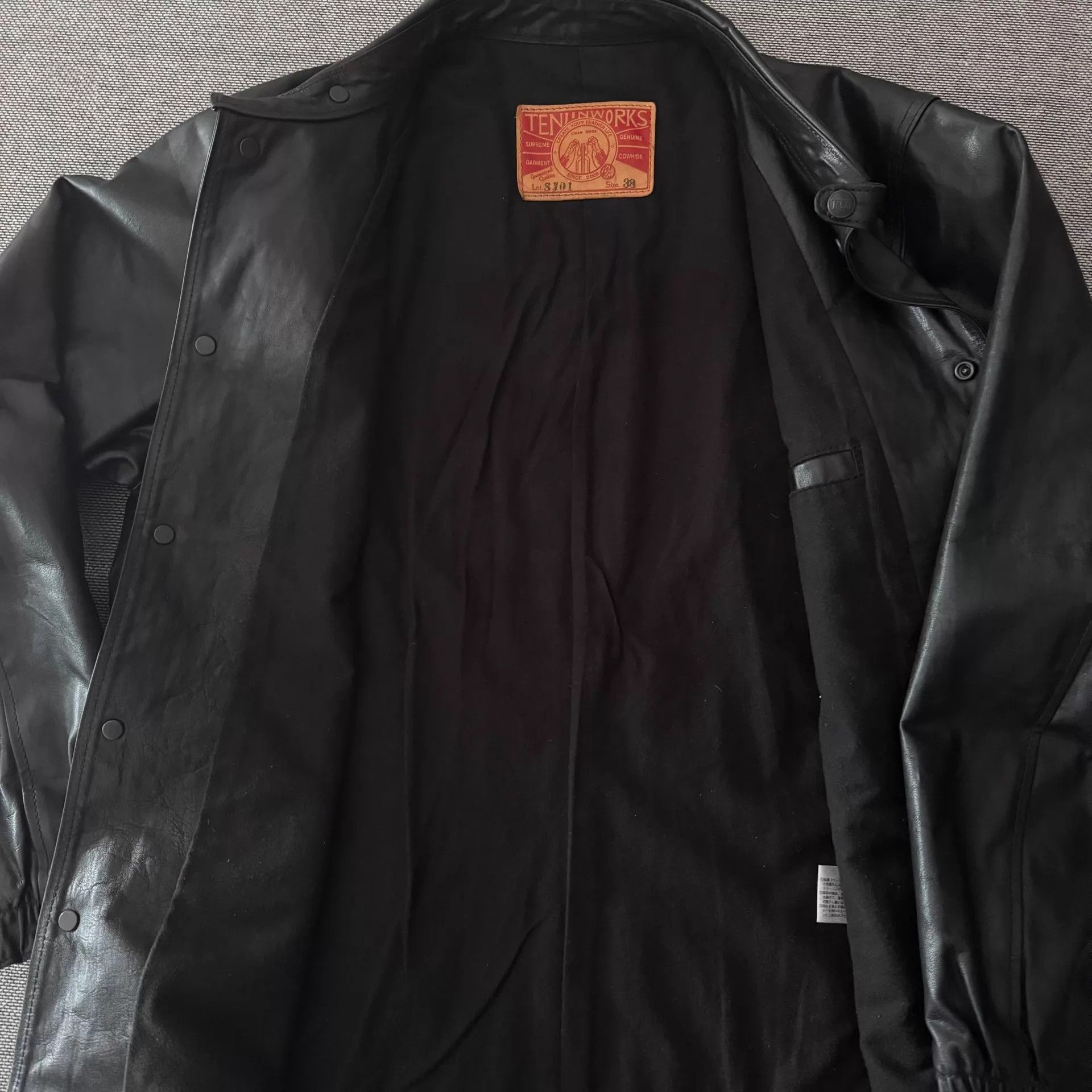 Other Tenjin Sj01 New Tochigi Cowhide Coach Jacket Size US S / EU 44-46 / 1 - 4 Thumbnail