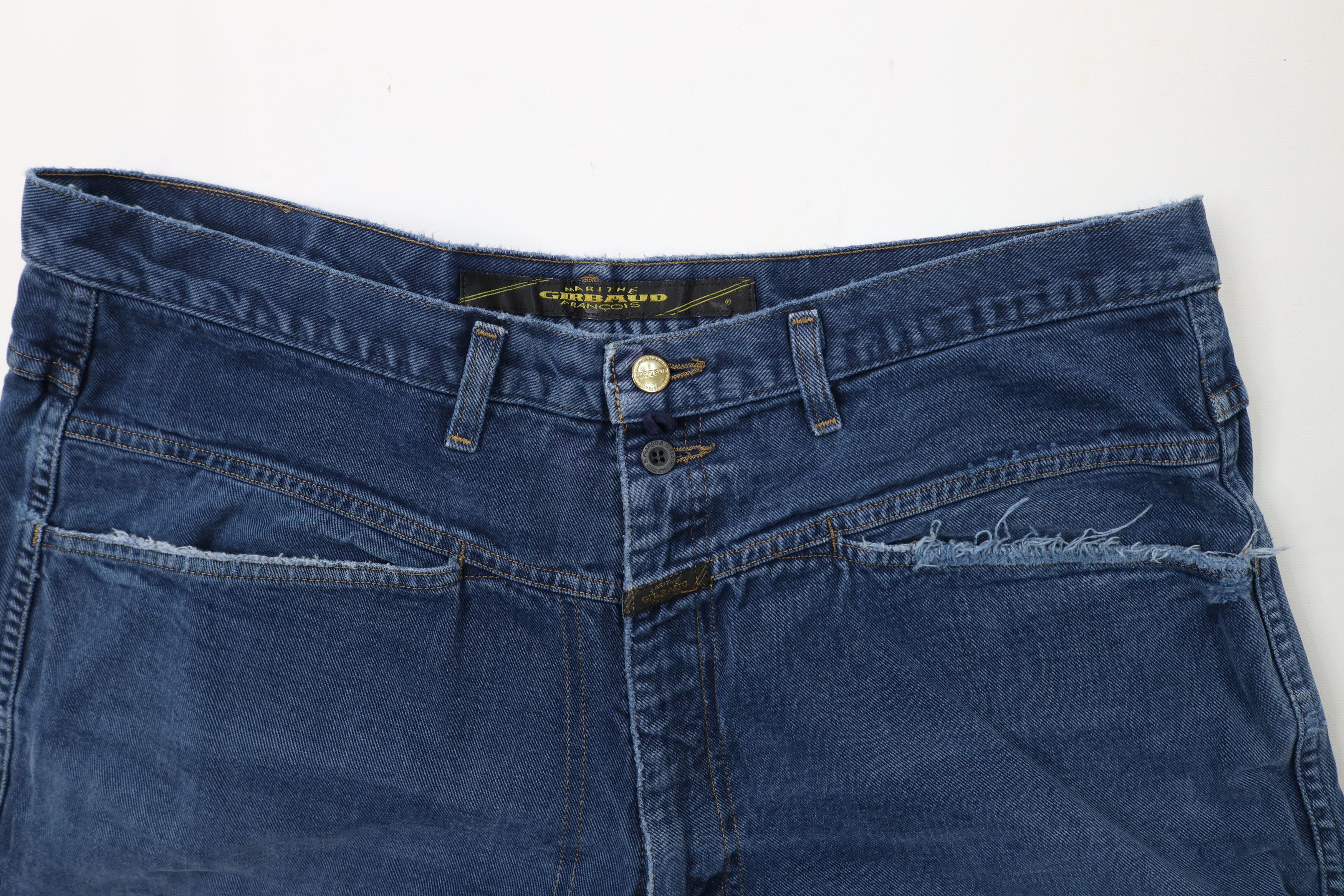 Marithe + Francois Girbaud × Vintage Vtg 90s Marithe Francois Girbaud Baggy Fit Denim Jeans USA Size US 40 / EU 56 - 9 Thumbnail