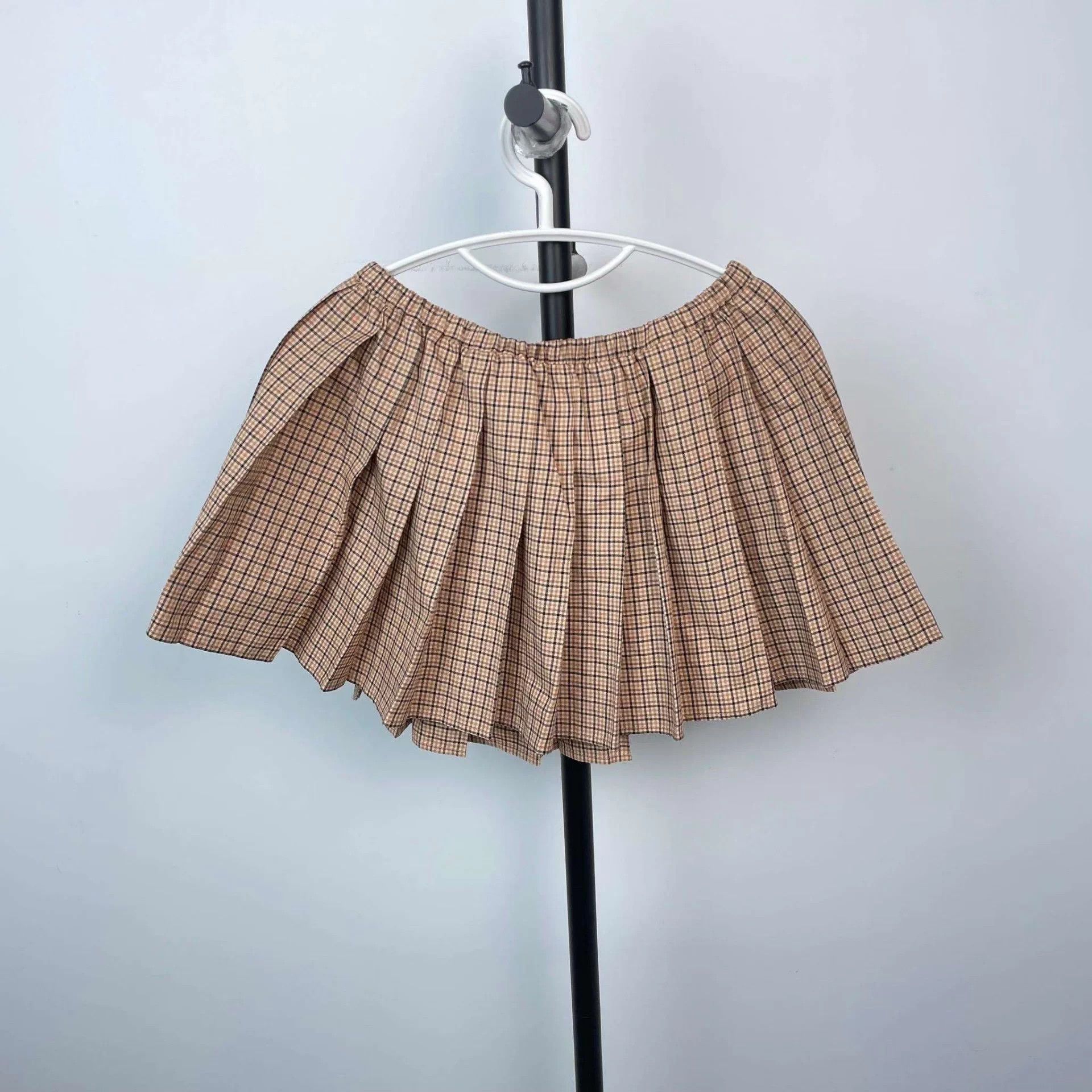 Miu Miu MIU MIU Plaid Skirt 40 24 Size 27" / US 4 / IT 40 - 2 Thumbnail