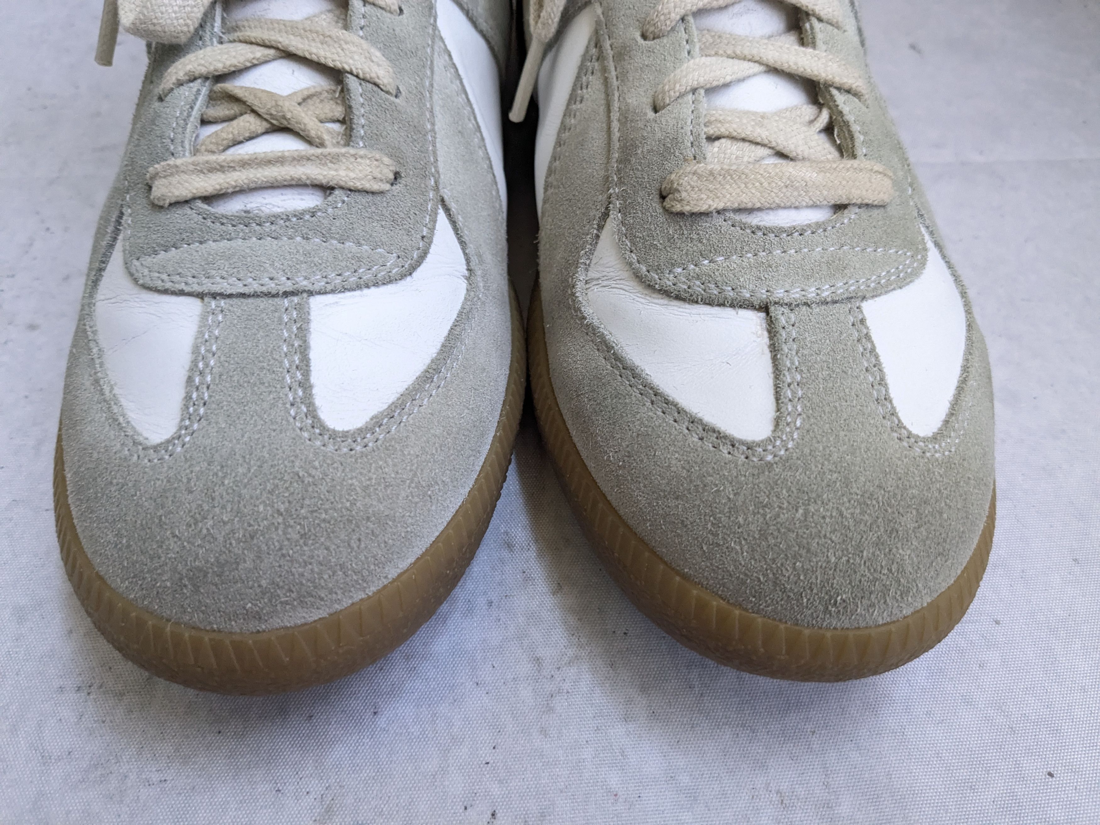 Maison Margiela Maison Margiela Replica GAT Sneakers Gray White 7 40 Low Top Size US 7 / EU 40 - 3 Thumbnail