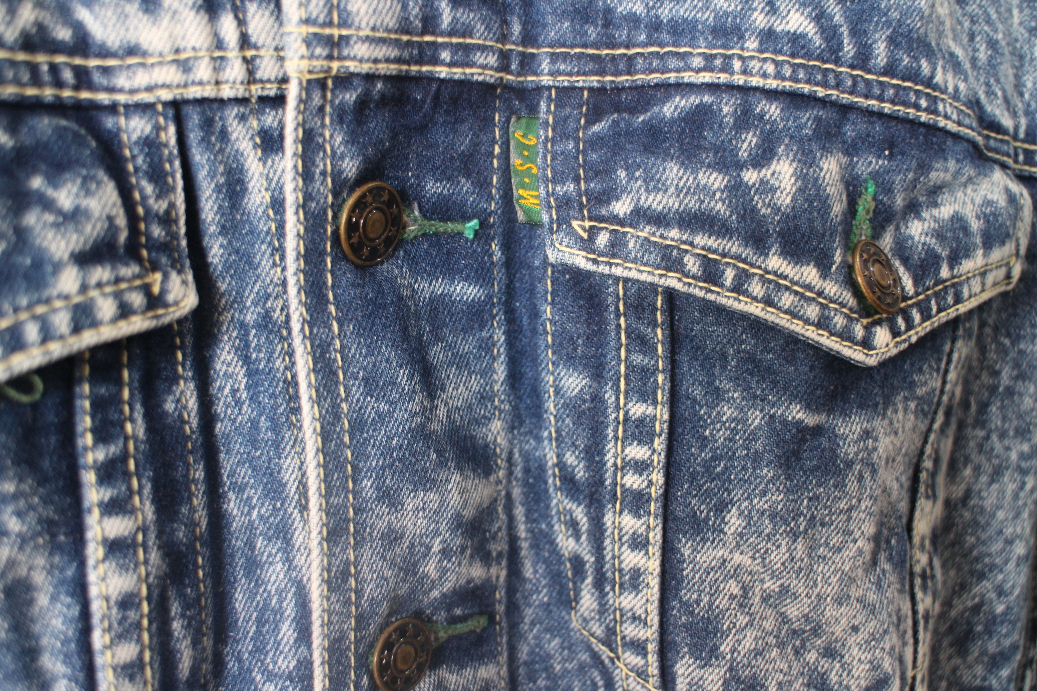 Other Vision Men Denim Stone Wash Denim Jacket Size M Size US M / EU 48-50 / 2 - 3 Thumbnail