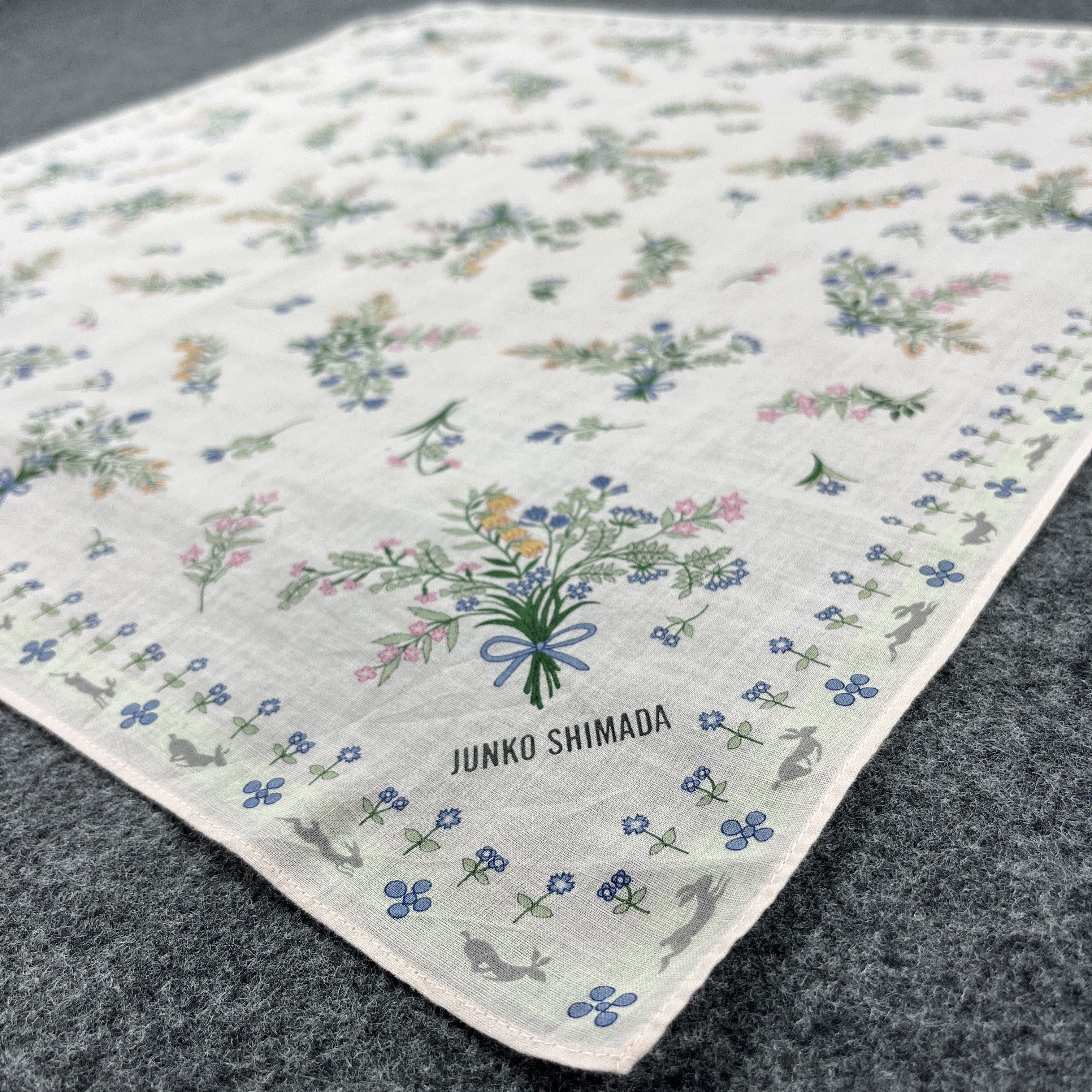 Japanese Brand Junko Shimada Handkerchief Neckerchief Bandana B340 Size ONE SIZE - 4 Thumbnail