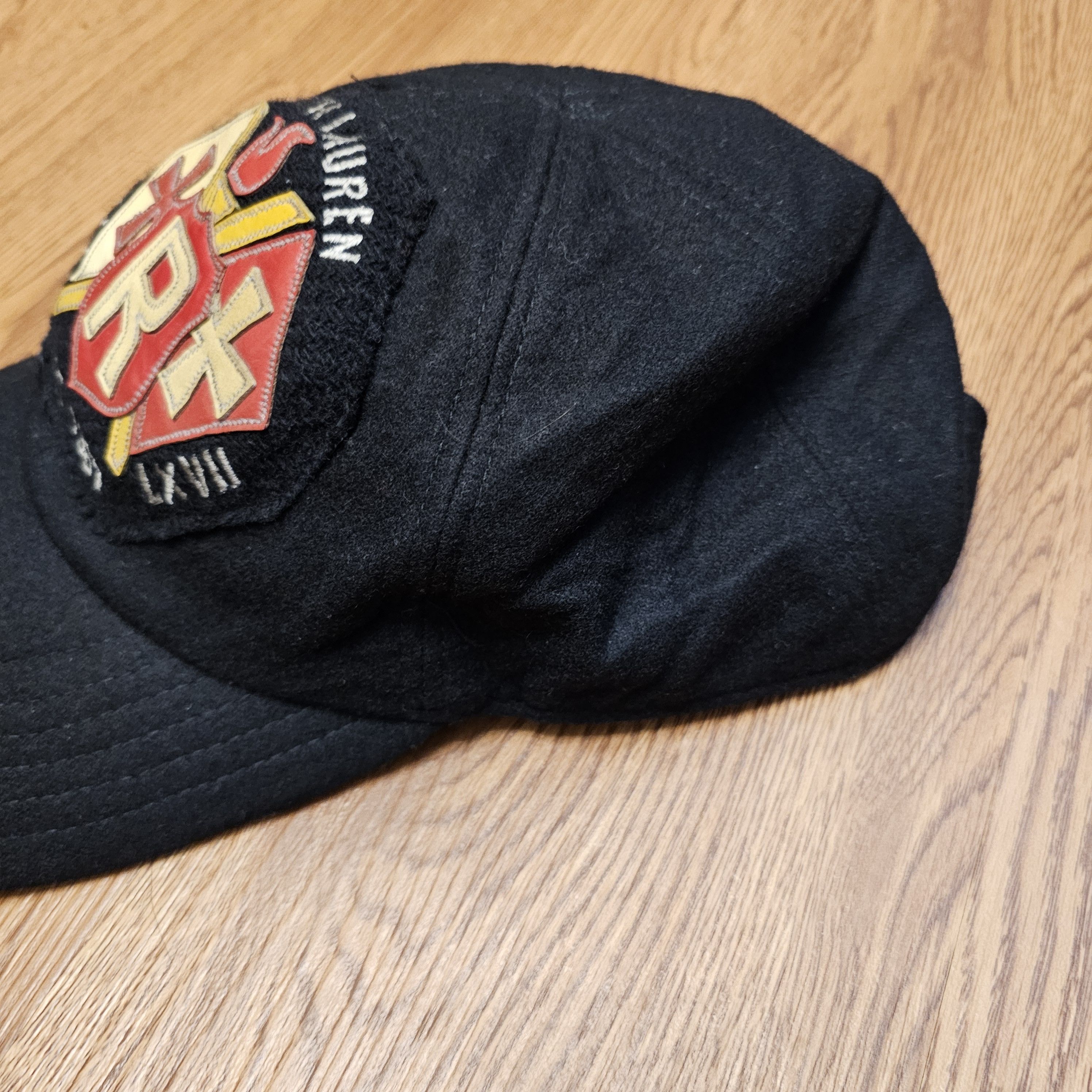 Ralph Lauren Purple Label Ralph Lauren Purple Label Patch Wool Hat Size ONE SIZE - 3 Thumbnail