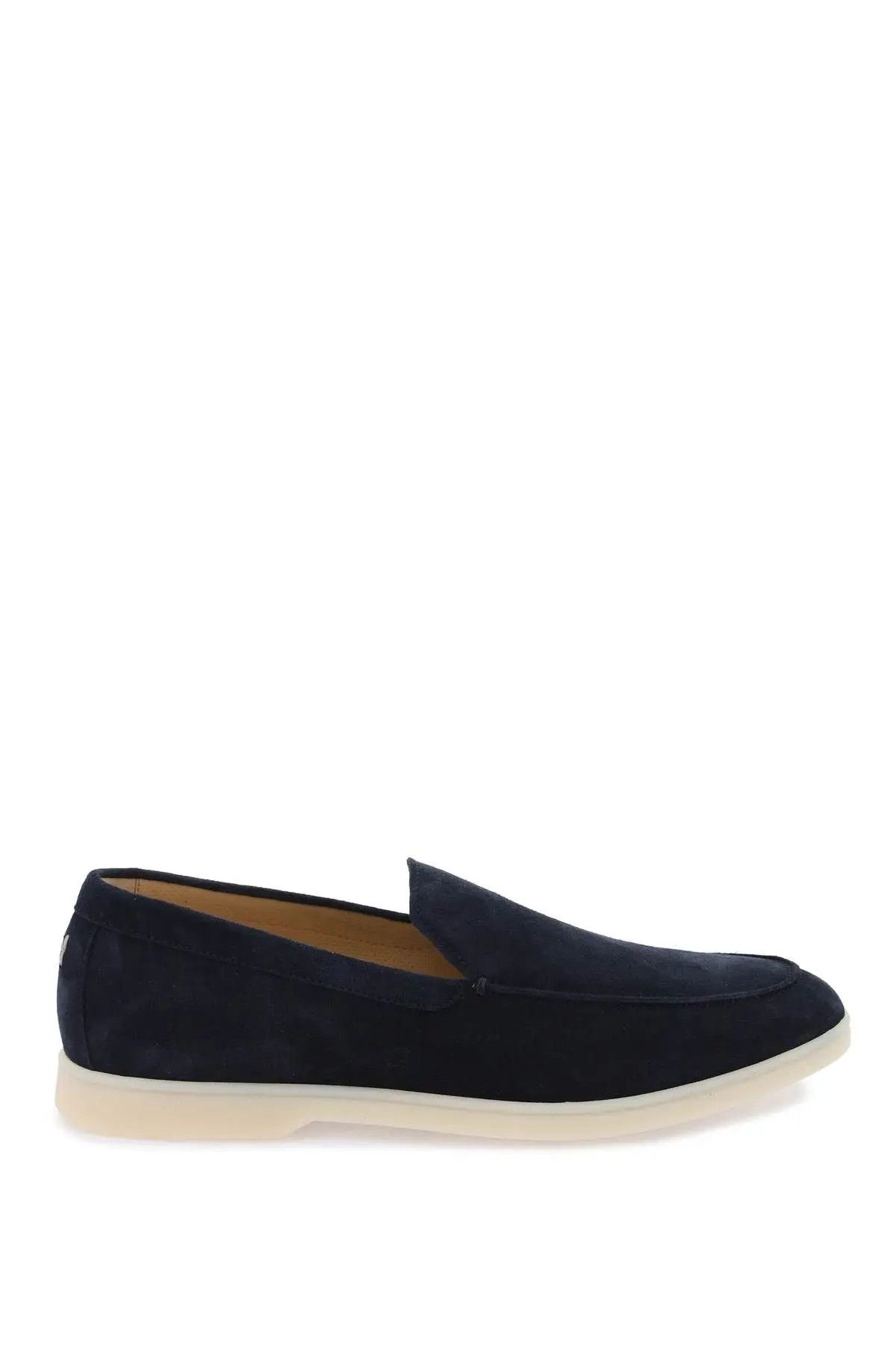o1s22i1n0324 Suede Loafers in Blue