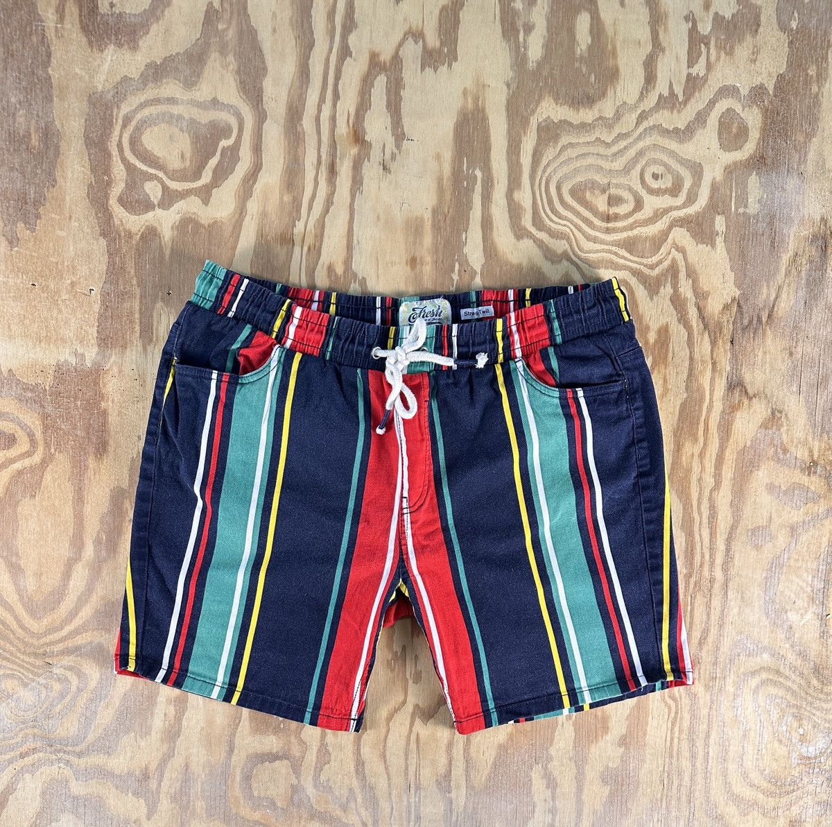 Designer × Vintage Fresh Prints of Bel-Air Stretch Twill Shorts Men's Size US 34 / EU 50 - 1 Thumbnail