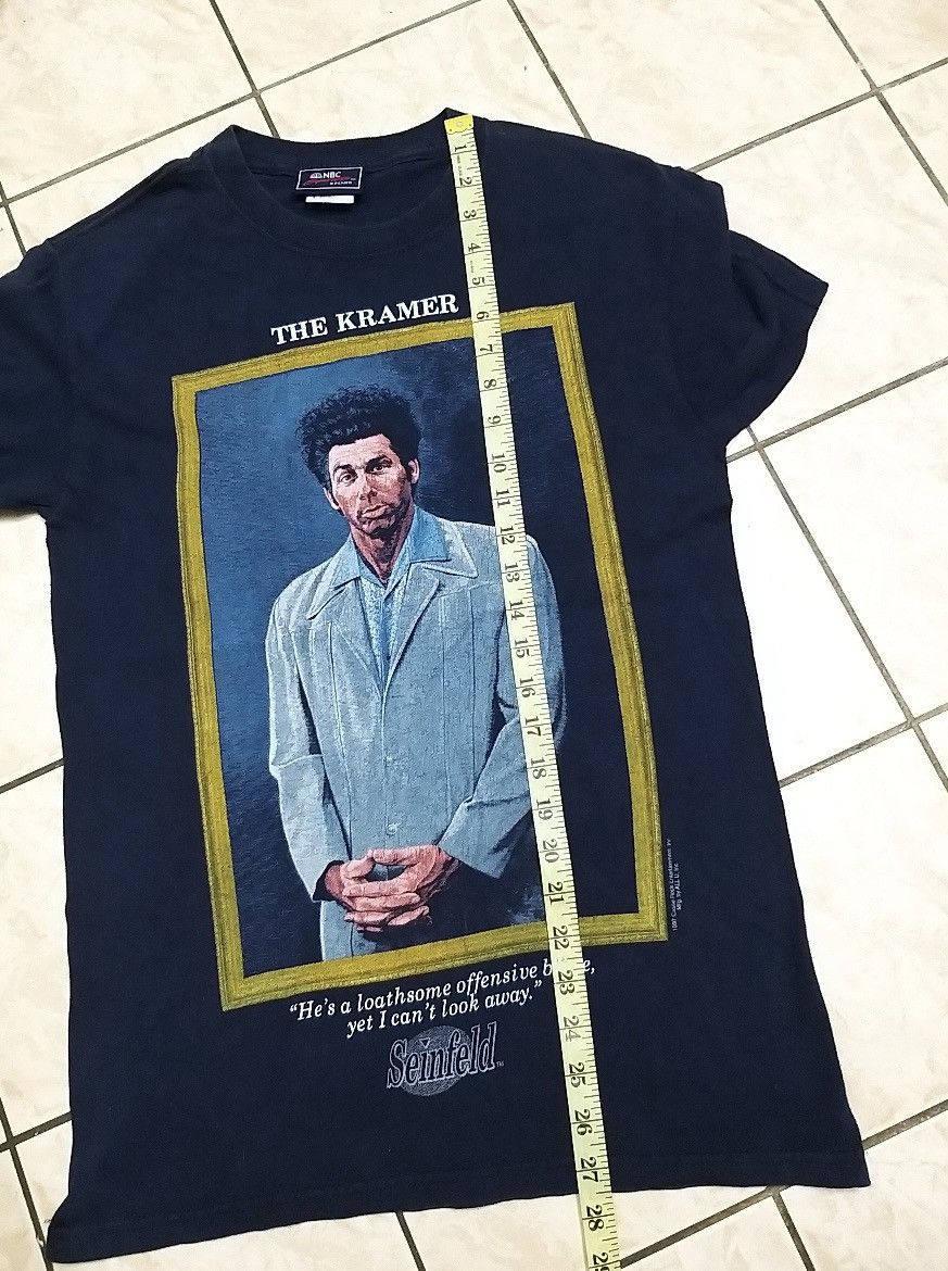 Vintage VINTAGE 90'S SEINFELD"THE KRAMER"1997 TV SITCOM T SHIRT Size US S / EU 44-46 / 1 - 6 Thumbnail