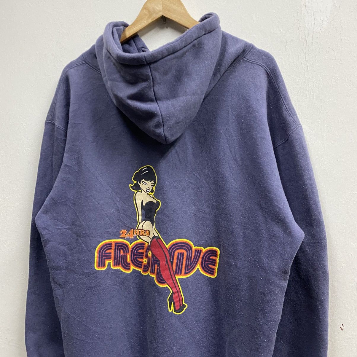 Freshjive VINTAGE‼️24HRS Freshjive Sexy Women Pullover Hoodie Size US L / EU 52-54 / 3 - 3 Thumbnail