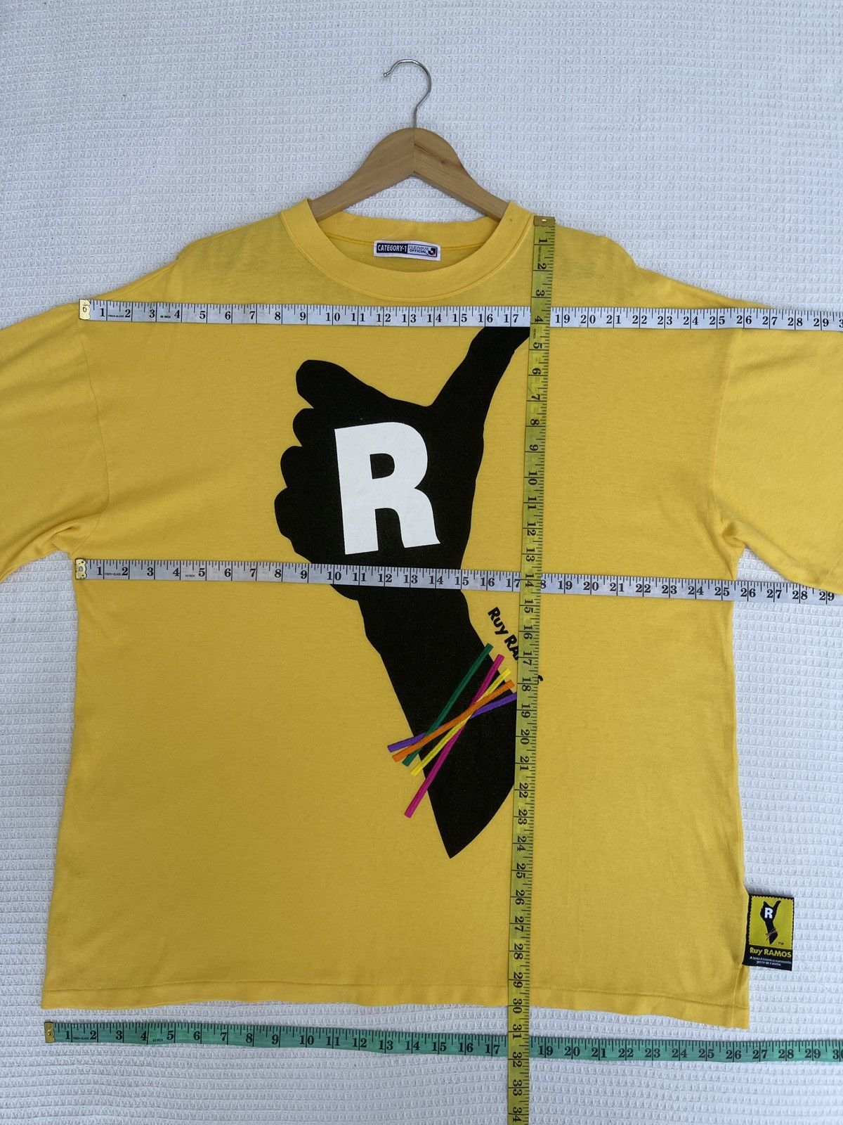 Vintage Rare🔥Vtg 90s Ruy Ramos J.League Officially Licenseo Product Size US XXL / EU 58 / 5 - 11 Thumbnail