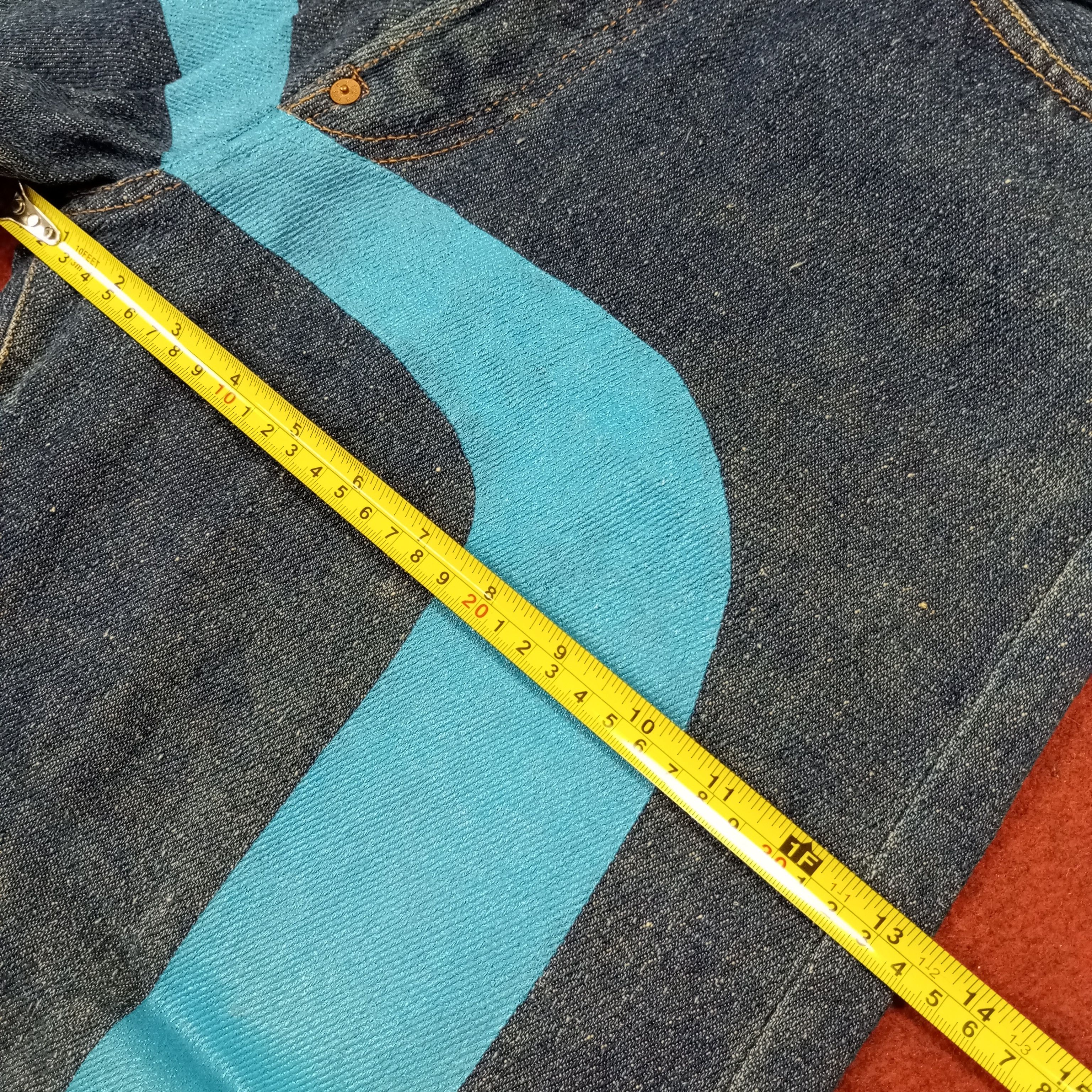 Japanese Brand × Vintage Evisu Jeans Streetwear Custom Daicock Style Size US 31 - 9 Thumbnail