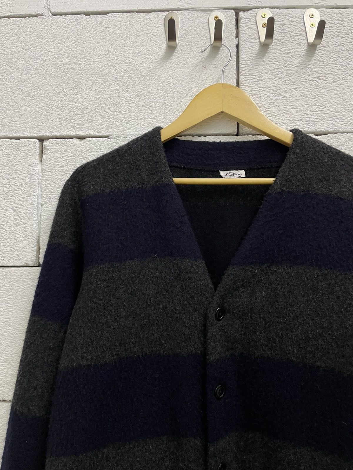Designer Orslow Wool Cardigan Size S / US 4 / IT 40 - 2 Thumbnail