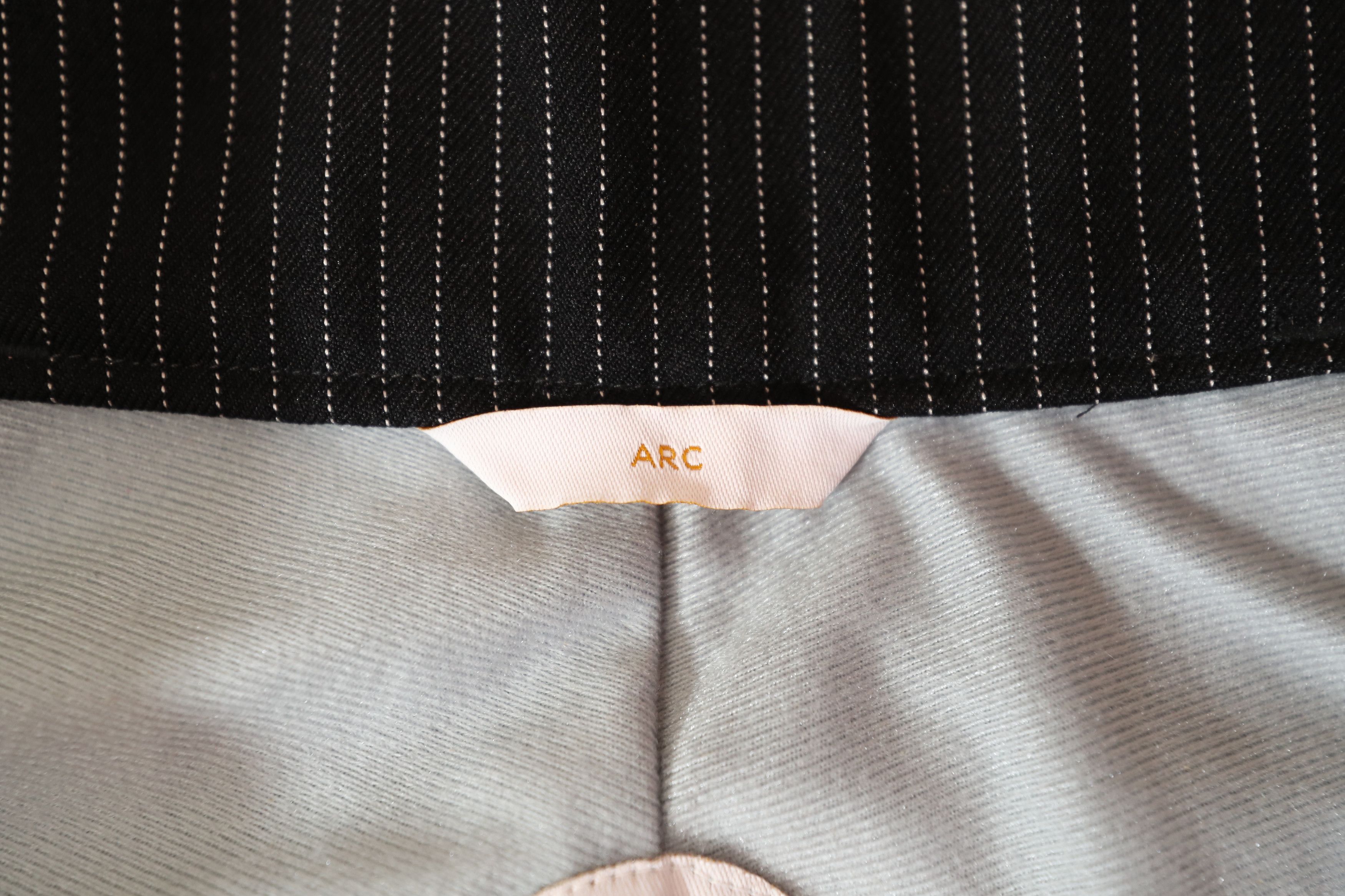 Bonfire Outerwear Bonfire ARC Classic Fit Black Striped Snow Pants 2009 (M) Size US 32 / EU 48 - 14 Thumbnail