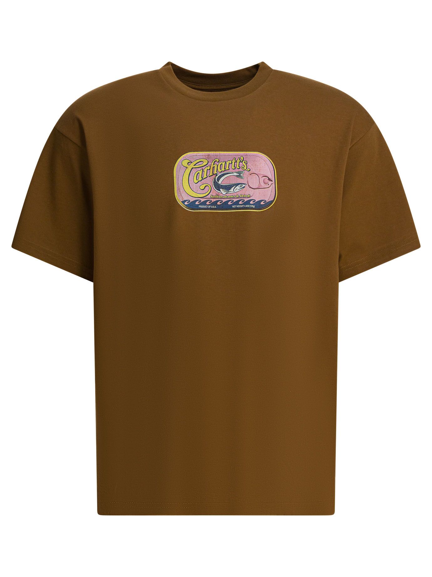 Carhartt Wip S/S Sardinas Crew-Neck T-Shirt tag size L Men - USA Duties Paid