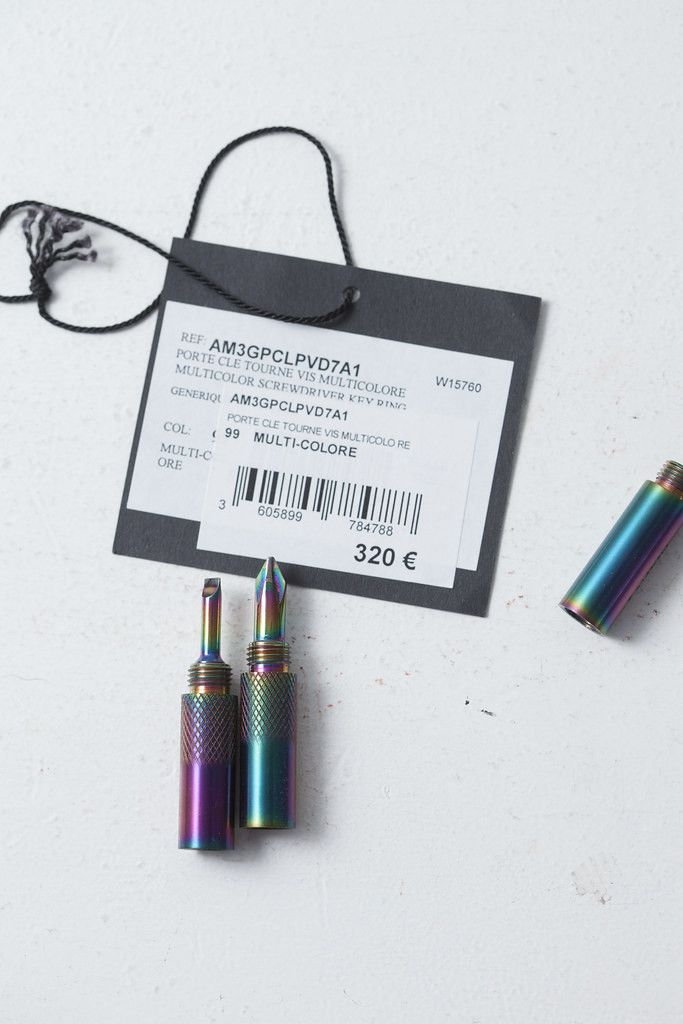 Lanvin Lanvin iridescent screwdriver key ring Size ONE SIZE - 6 Thumbnail