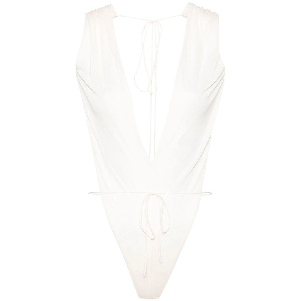 Saint Laurent Paris Saint Laurent NEUTRALS Tops - Vests & Tank Tops Size M / US 6-8 / IT 42-44 - 1 Thumbnail