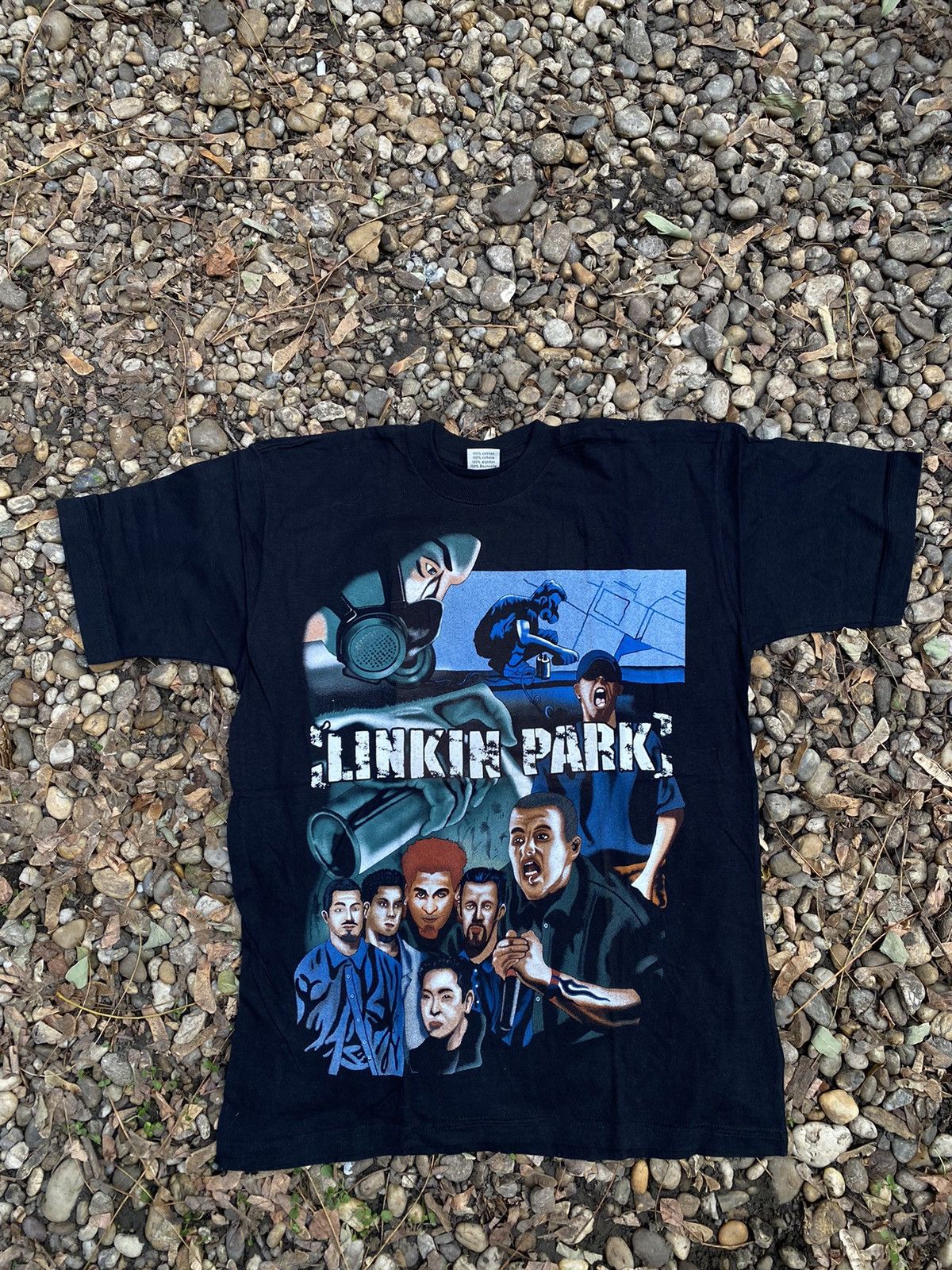 Band Tees × Vintage Vintage Linkin Park Rock T-Shirt Size US M / EU 48-50 / 2 - 1 Thumbnail