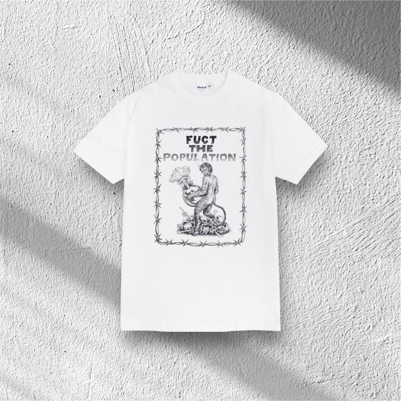 FUCT × Fuck The Population Ftp x Fuct Devil Tee Size US XL / EU 56 / 4 - 1 Thumbnail