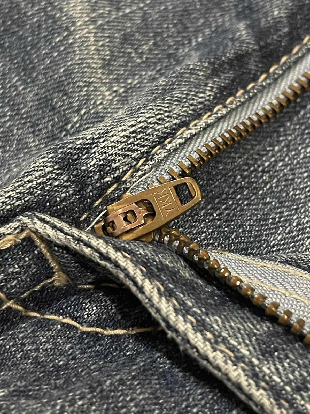 Hysteric Glamour Y2K Japan Patchwork Hysteric Distressed Jeans Denim Size US 32 / EU 48 - 9 Thumbnail