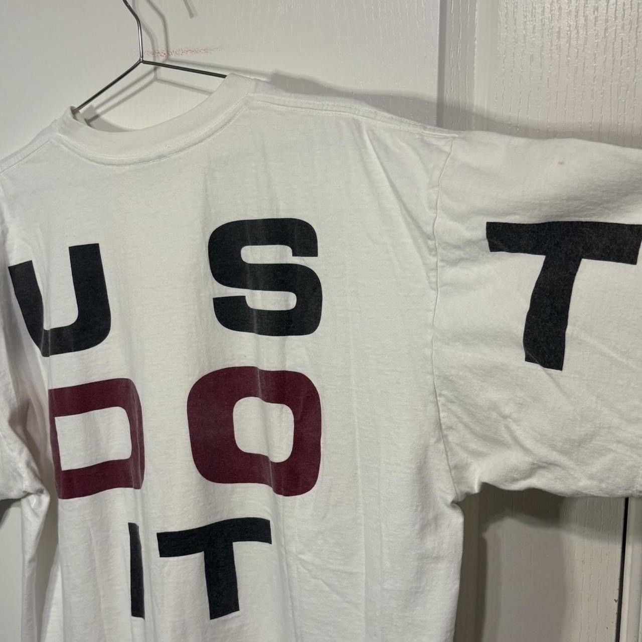 Nike Vintage Nike Spell Out Just do it 90’s Shirt Size US XL / EU 56 / 4 - 4 Thumbnail