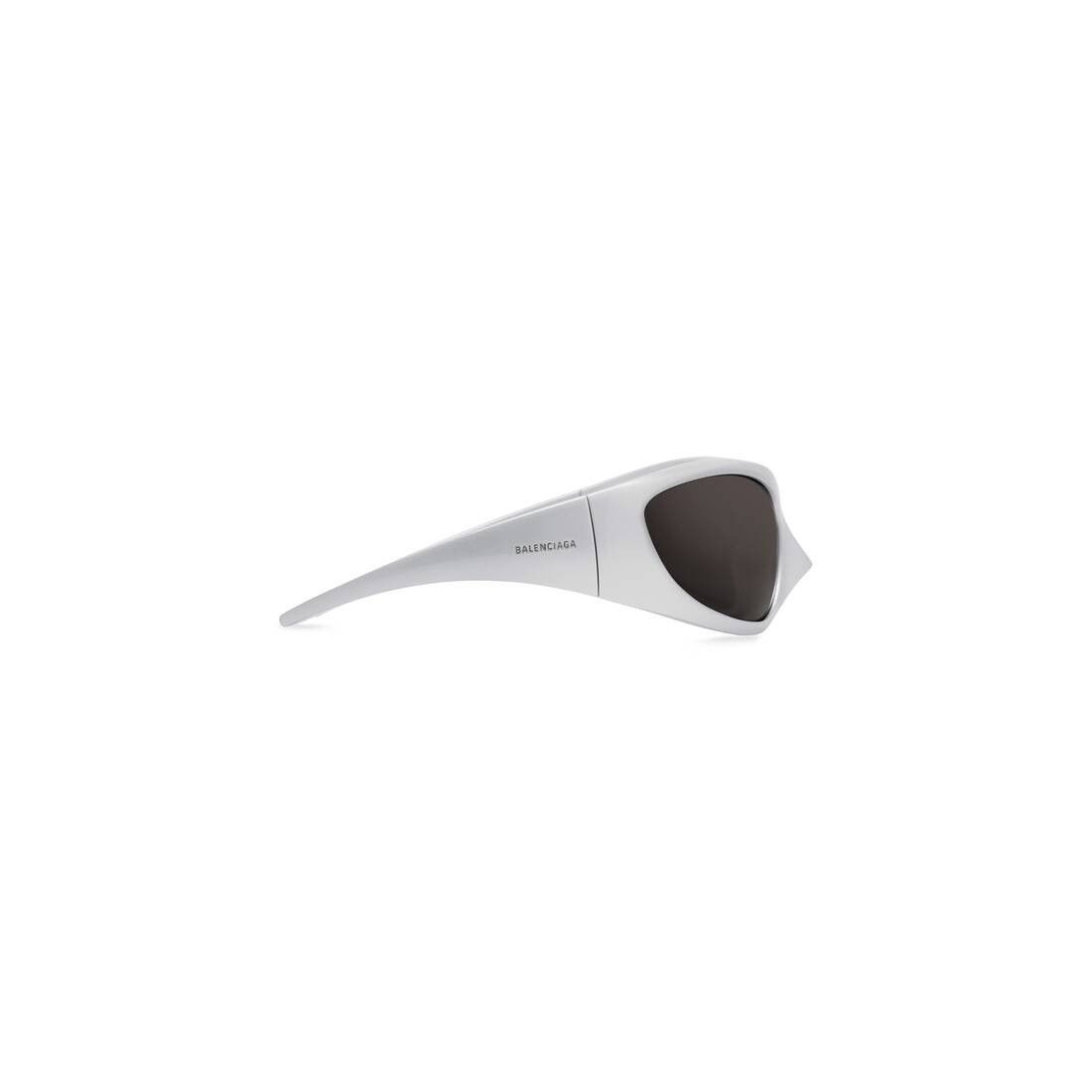 Balenciaga o1la1rc1a0725 Size: OS / Skin XXL Cat Sunglasses in Silver Size ONE SIZE - 4 Thumbnail