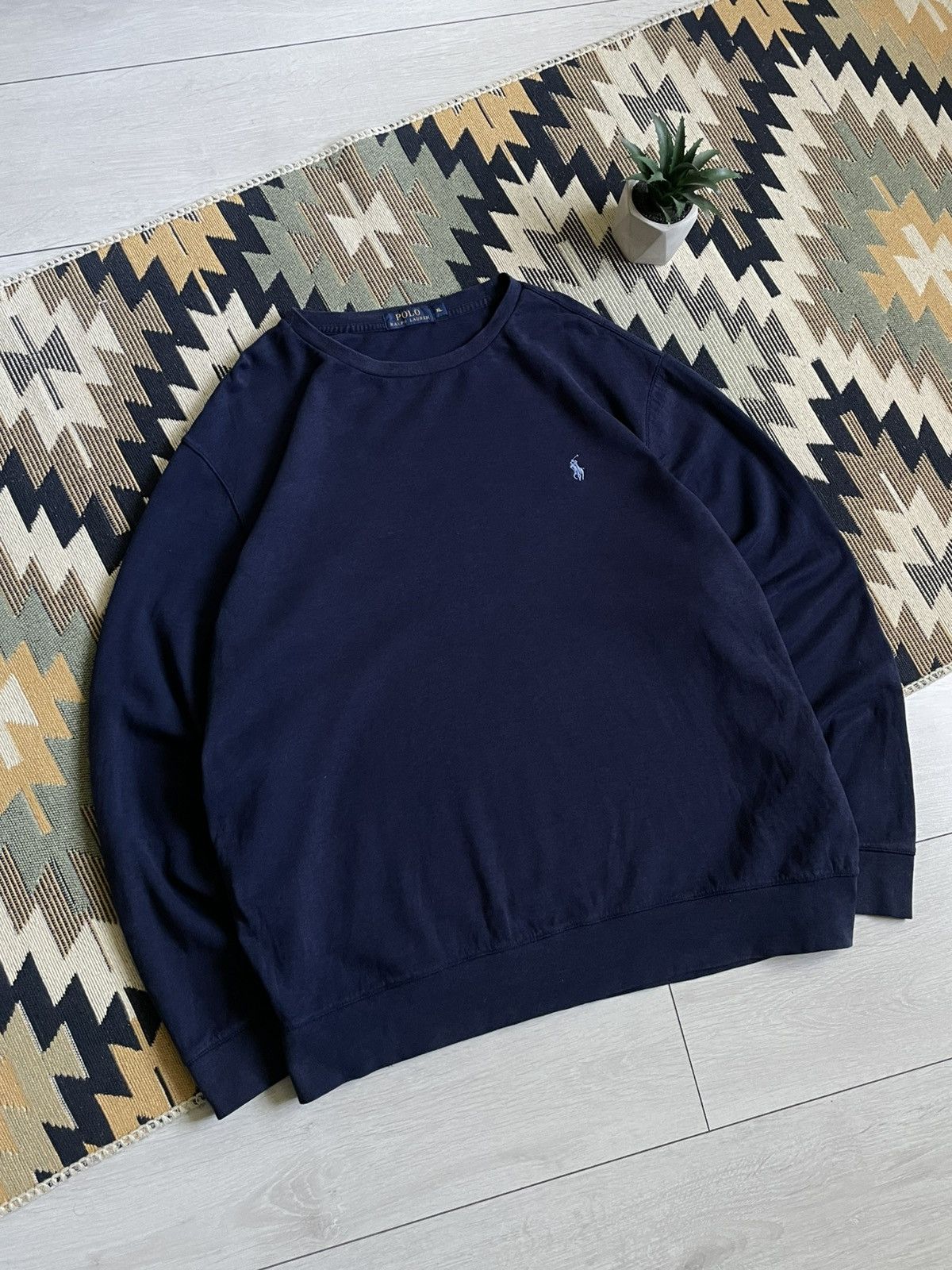 Other Vintage Polo Ralph Lauren Sweatshirt Size US XL / EU 56 / 4 - 2 Thumbnail